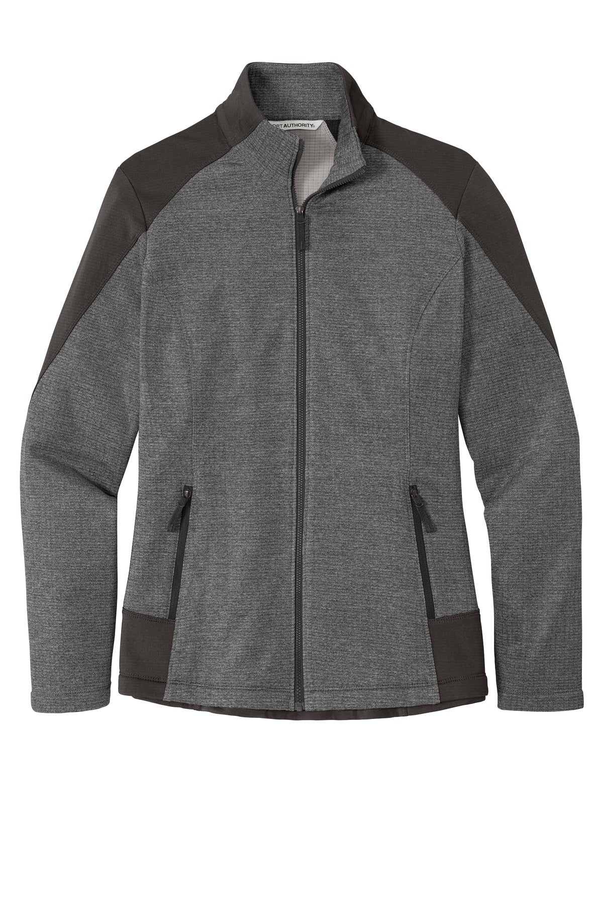 Port Authority® Women's Grid Fleece Jacket