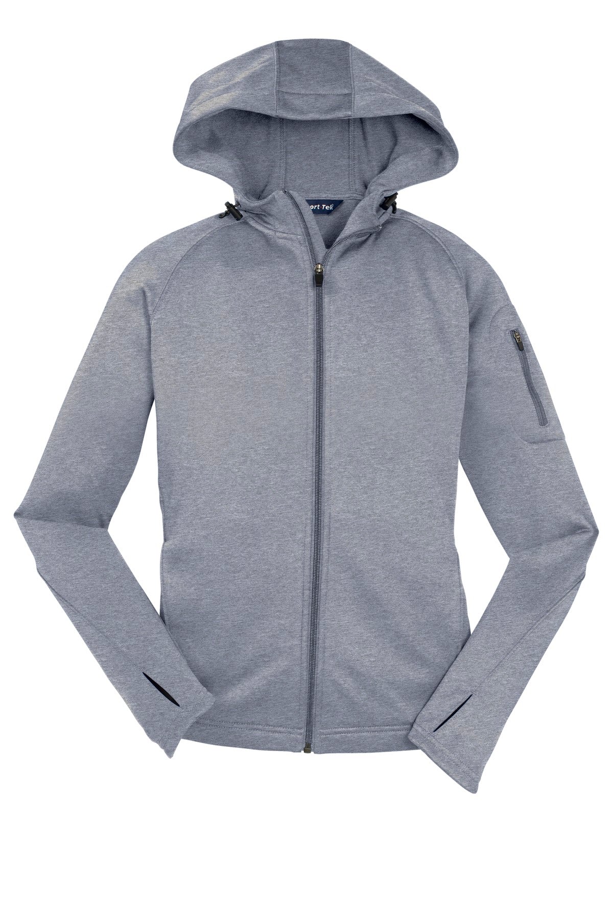 Sport-Tek® Women's Tech Fleece Full-Zip Hooded Jacket