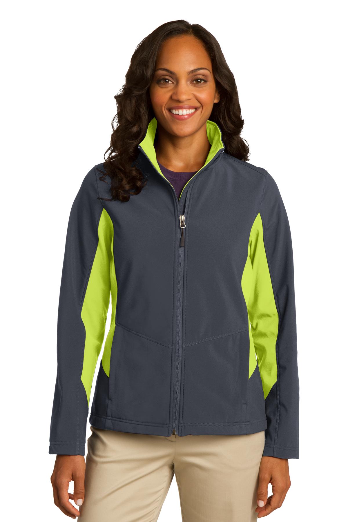 Port Authority® Women's Core Colorblock Soft Shell Jacket
