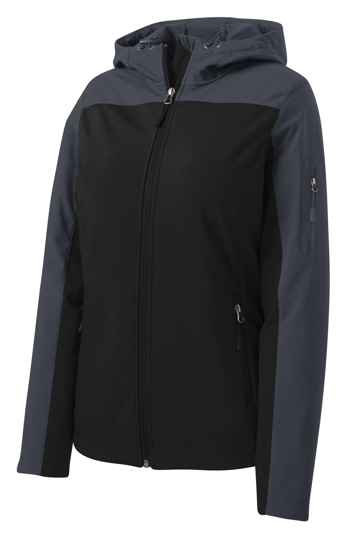 Port Authority® Women's Hooded Core Soft Shell Jacket