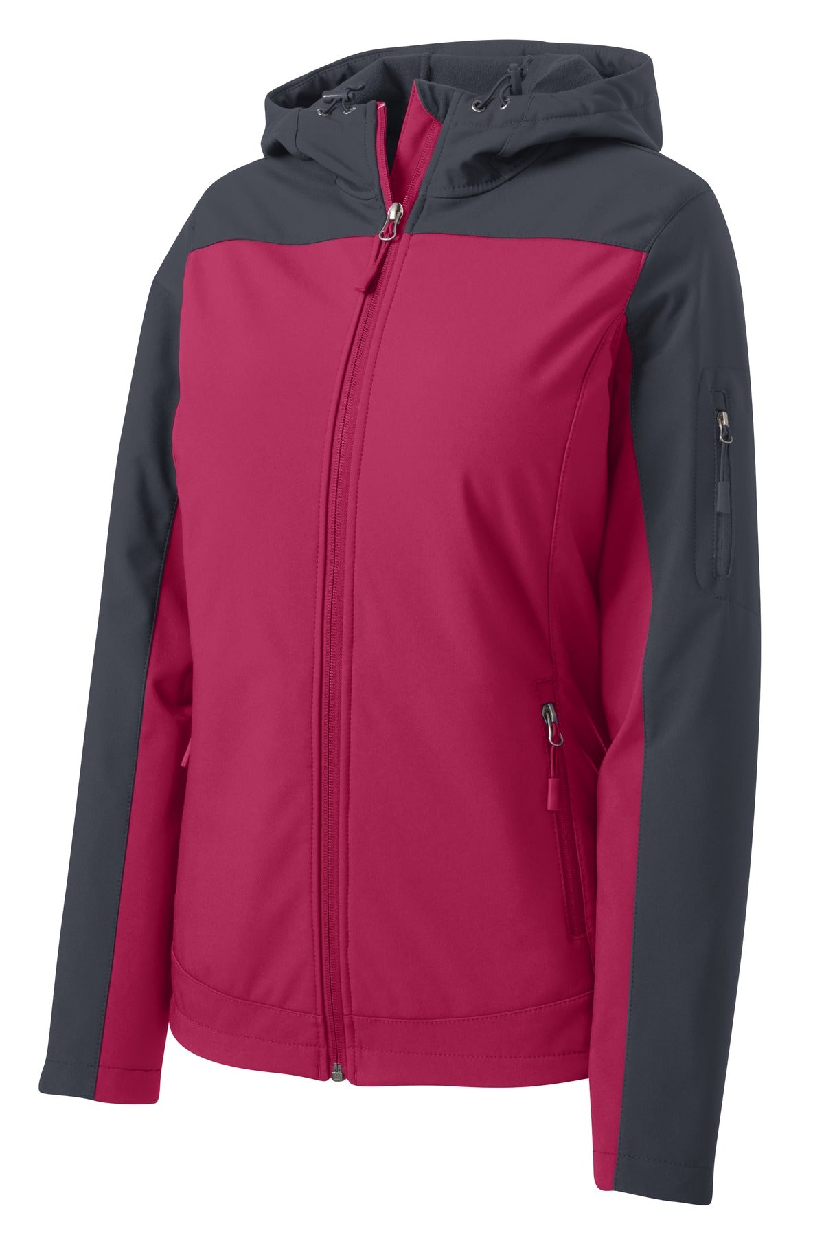 Port Authority® Women's Hooded Core Soft Shell Jacket