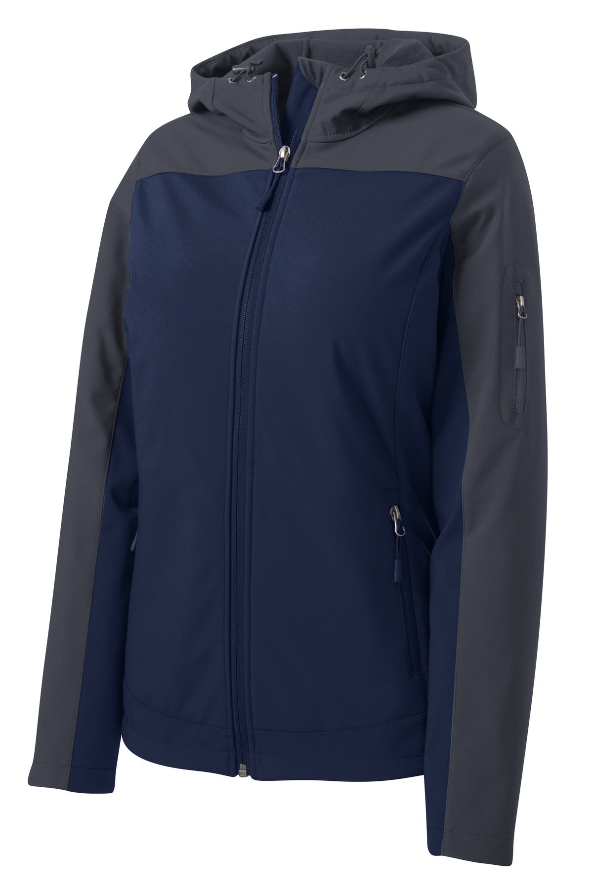Port Authority® Women's Hooded Core Soft Shell Jacket