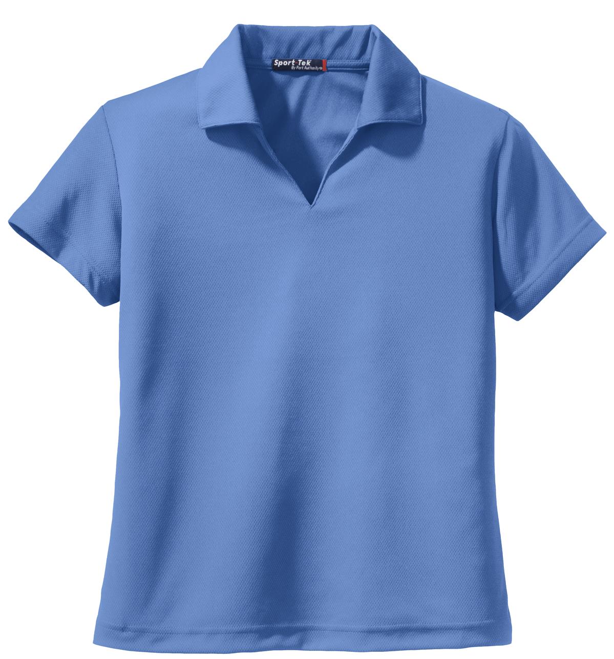 Sport-Tek® Women's Dri-Mesh® V-Neck Polo