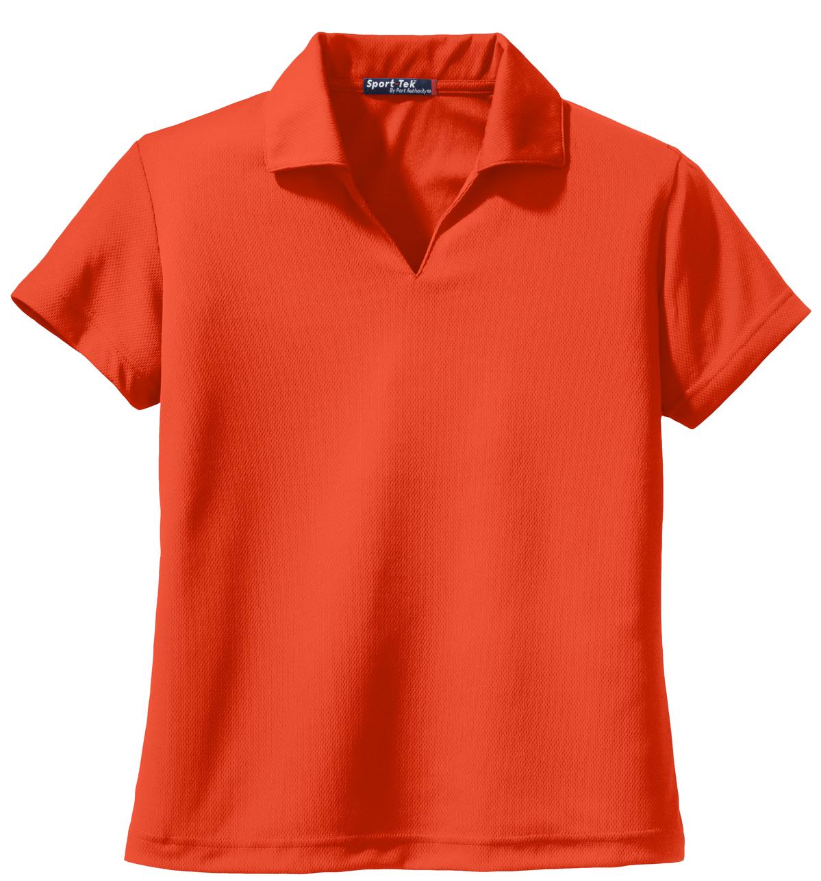 Sport-Tek® Women's Dri-Mesh® V-Neck Polo
