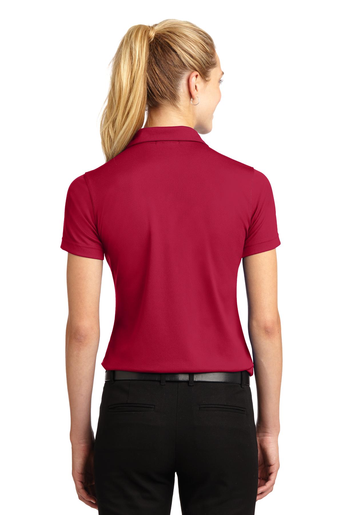 Sport-Tek® Women's Dri-Mesh® V-Neck Polo