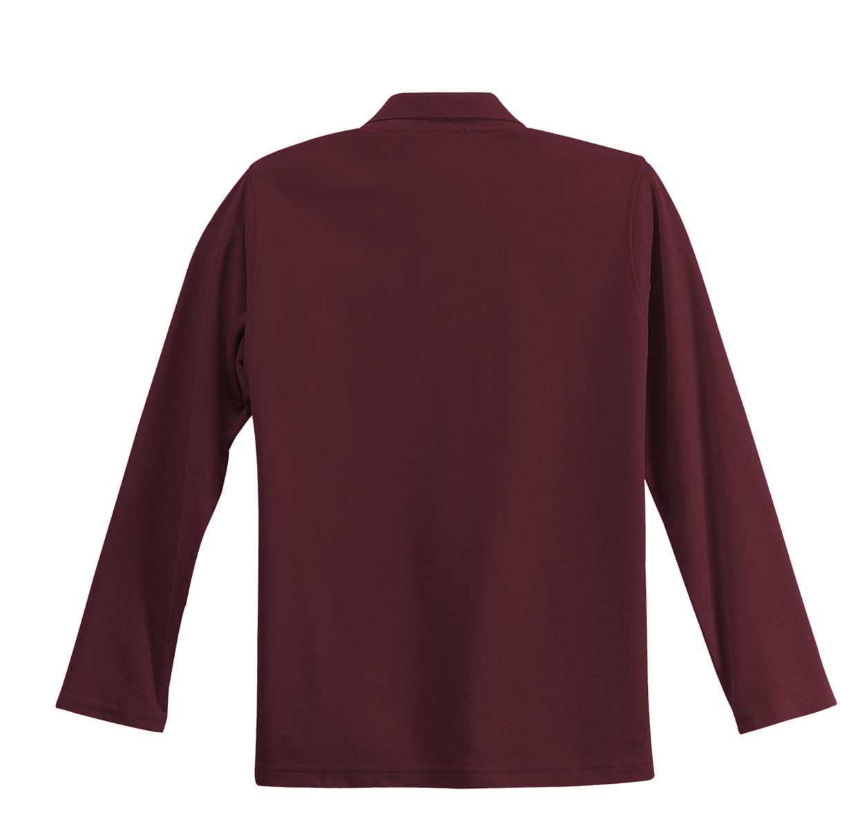 Port Authority® Women's Silk Touch Long Sleeve Polo