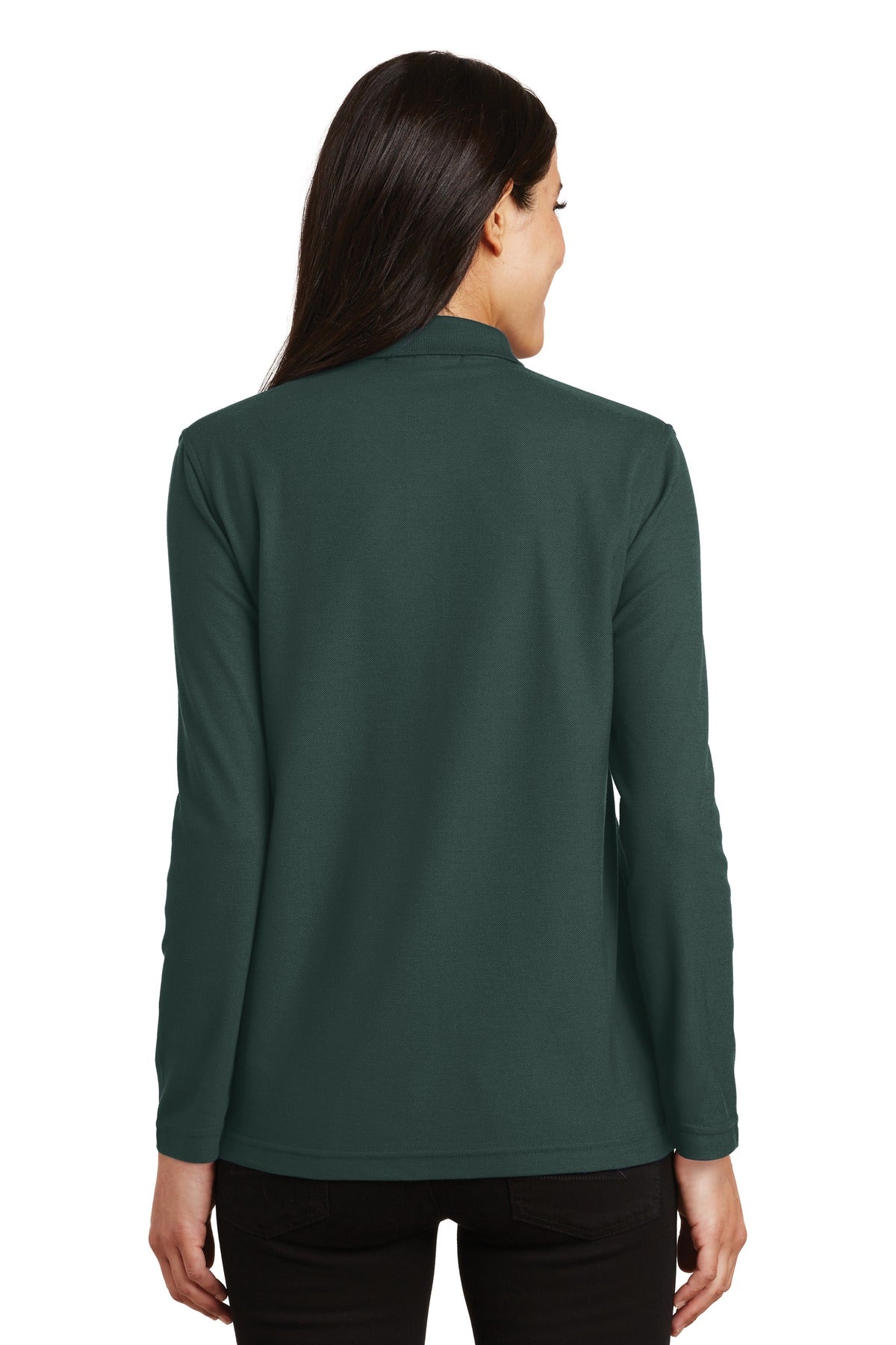 Port Authority® Women's Silk Touch Long Sleeve Polo