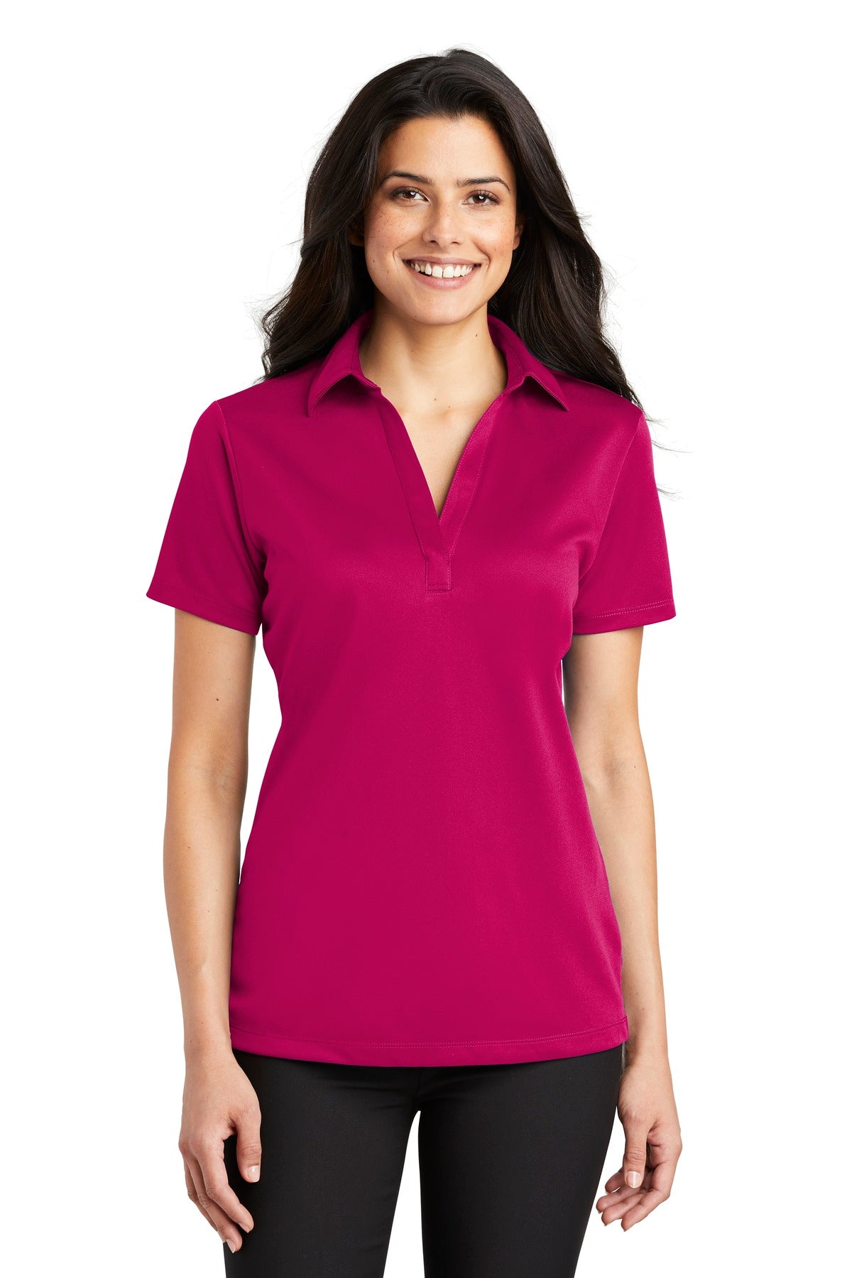 Port Authority® Women's Silk Touch Performance Polo (CORE COLORS)