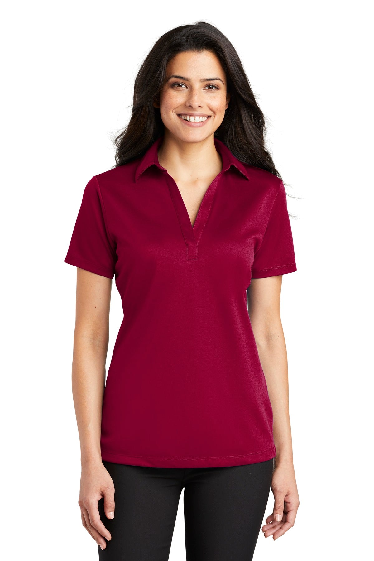 Port Authority® Women's Silk Touch Performance Polo (CORE COLORS)