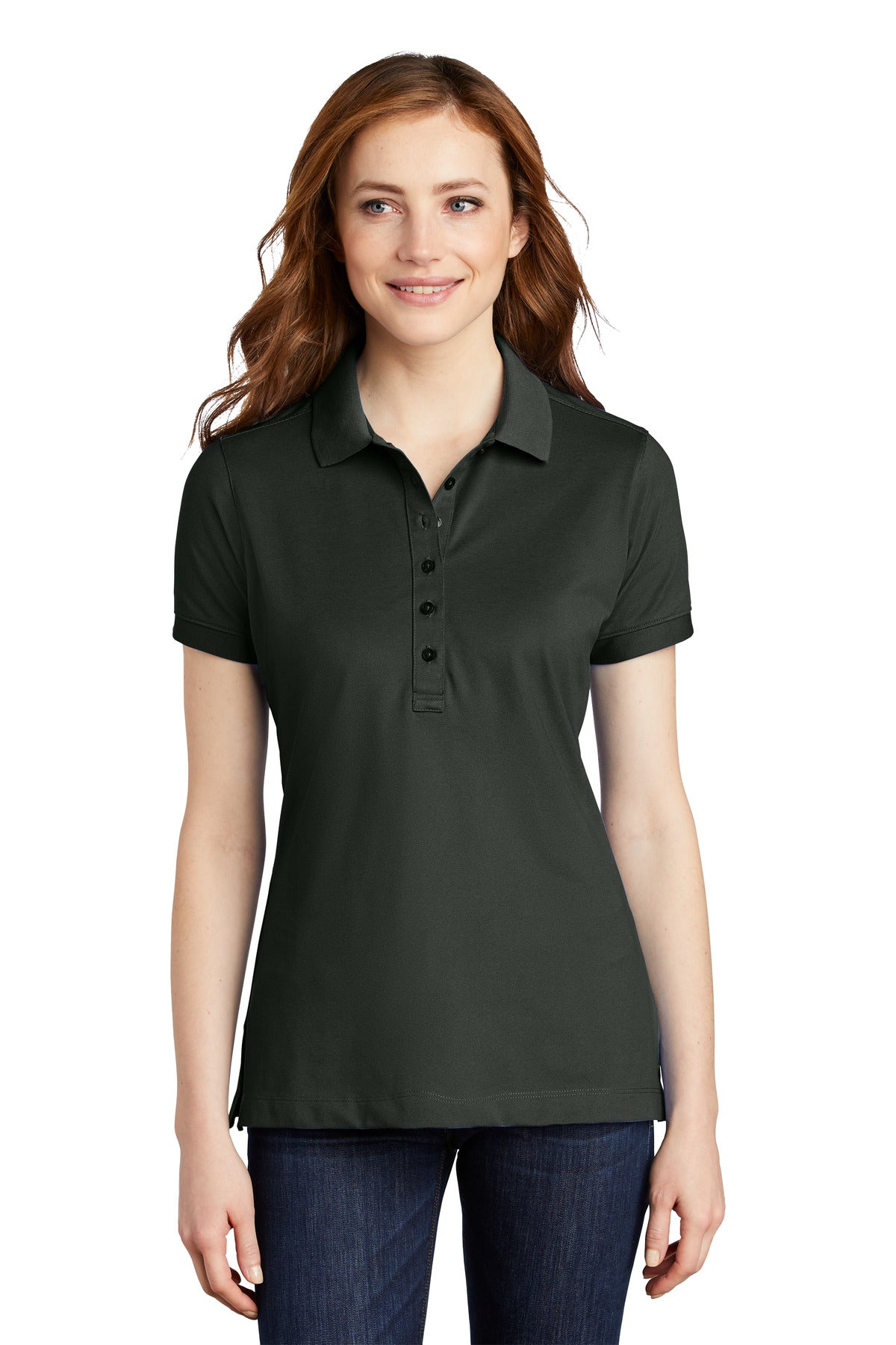Port Authority® Women's Stretch Pique Polo