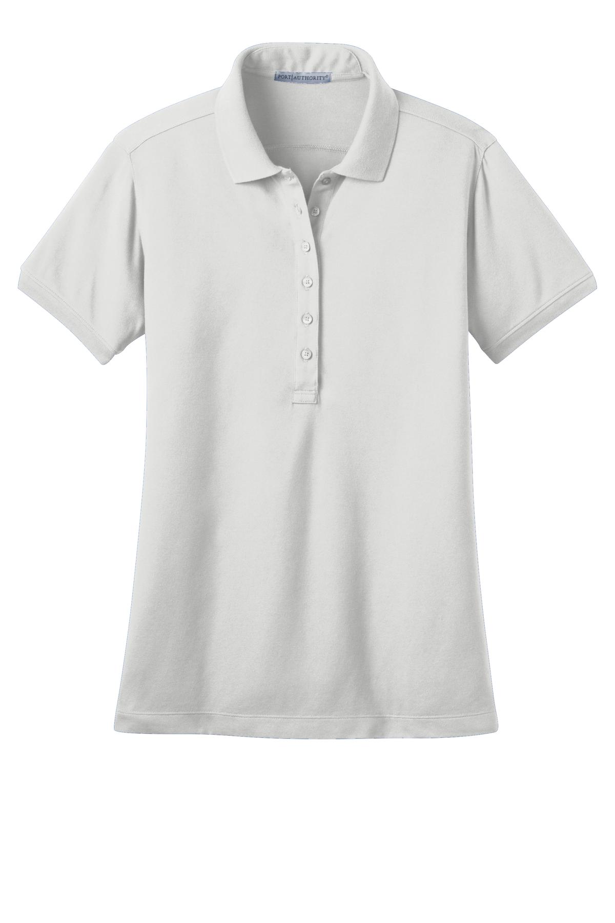 Port Authority® Women's Stretch Pique Polo