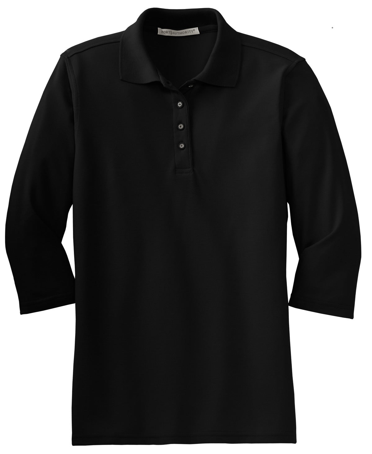 Port Authority® Women's Silk Touch 3/4-Sleeve Polo