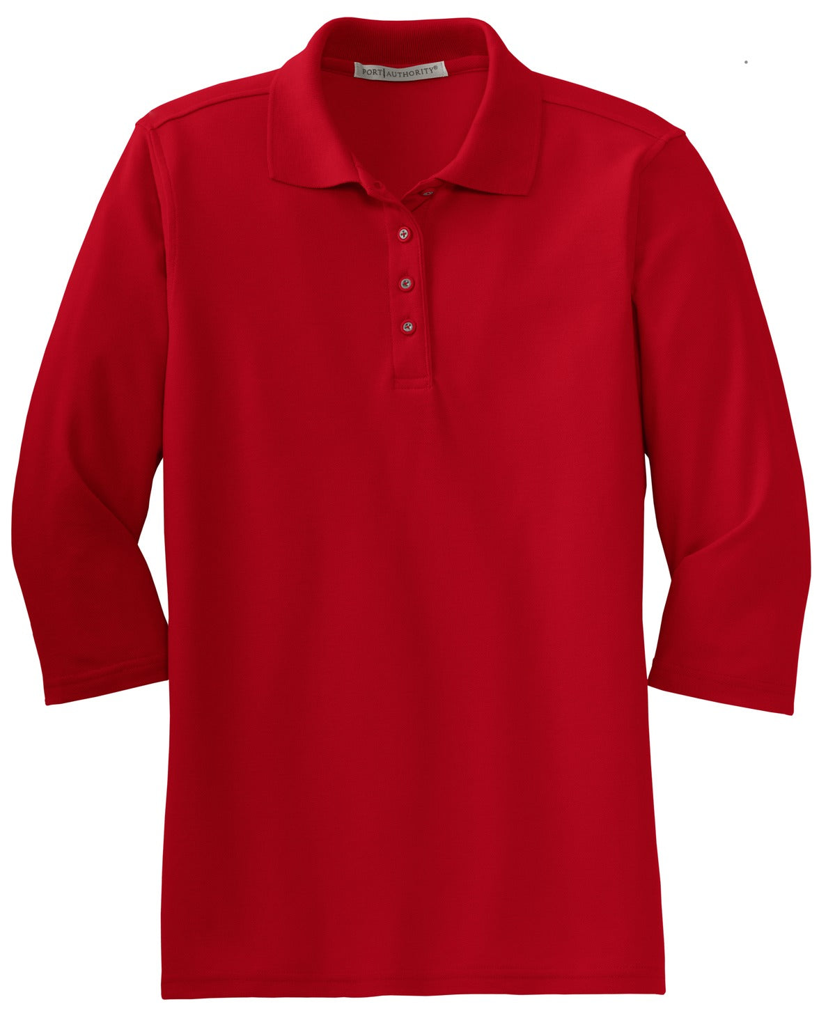 Port Authority® Women's Silk Touch 3/4-Sleeve Polo