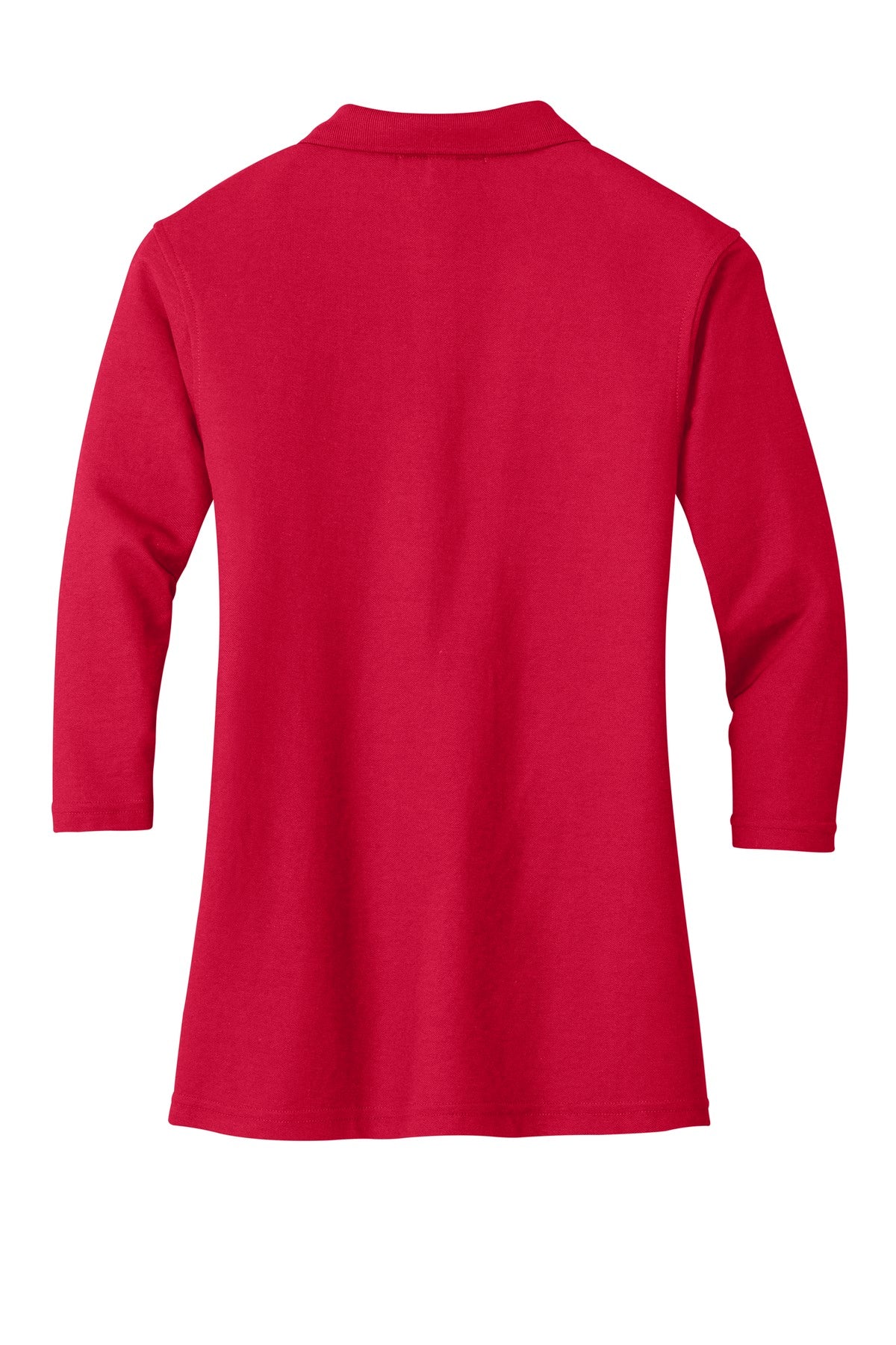 Port Authority® Women's Silk Touch 3/4-Sleeve Polo