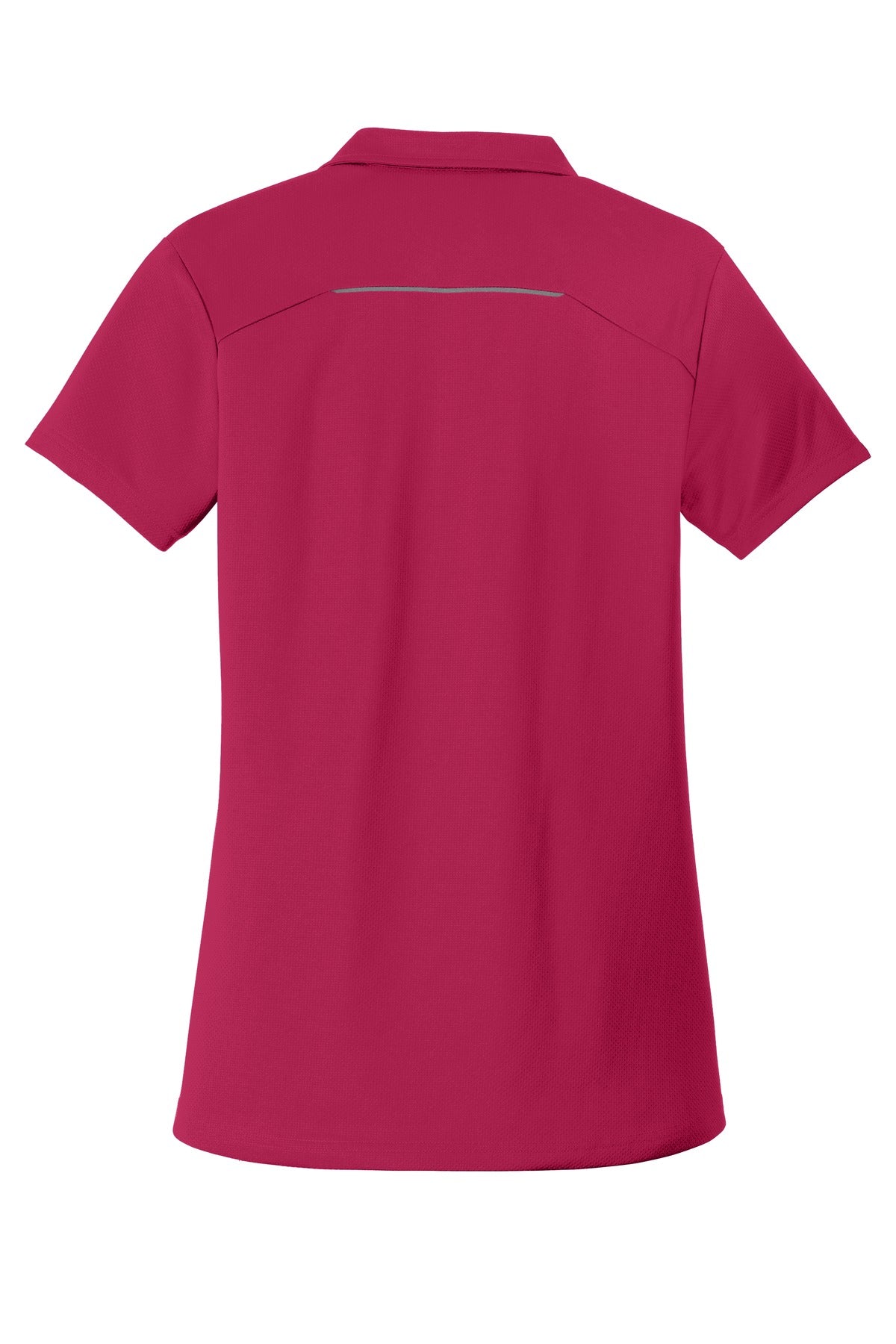 Port Authority® Women's Pinpoint Mesh Zip Polo