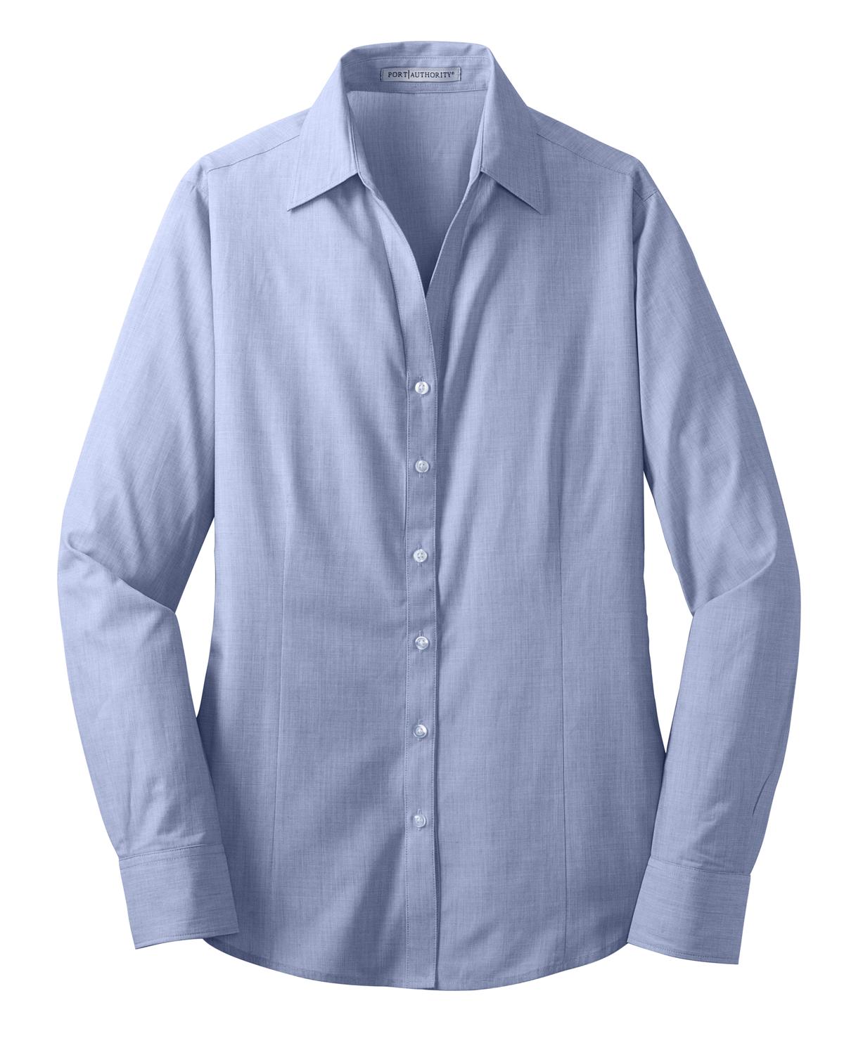 Port Authority® Women's Crosshatch Easy Care Shirt