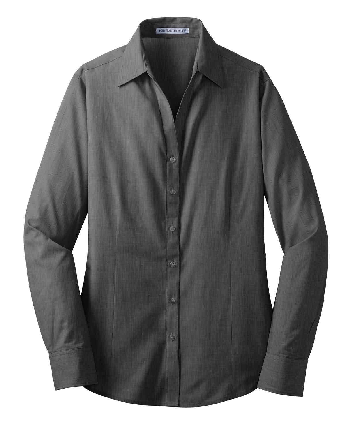 Port Authority® Women's Crosshatch Easy Care Shirt