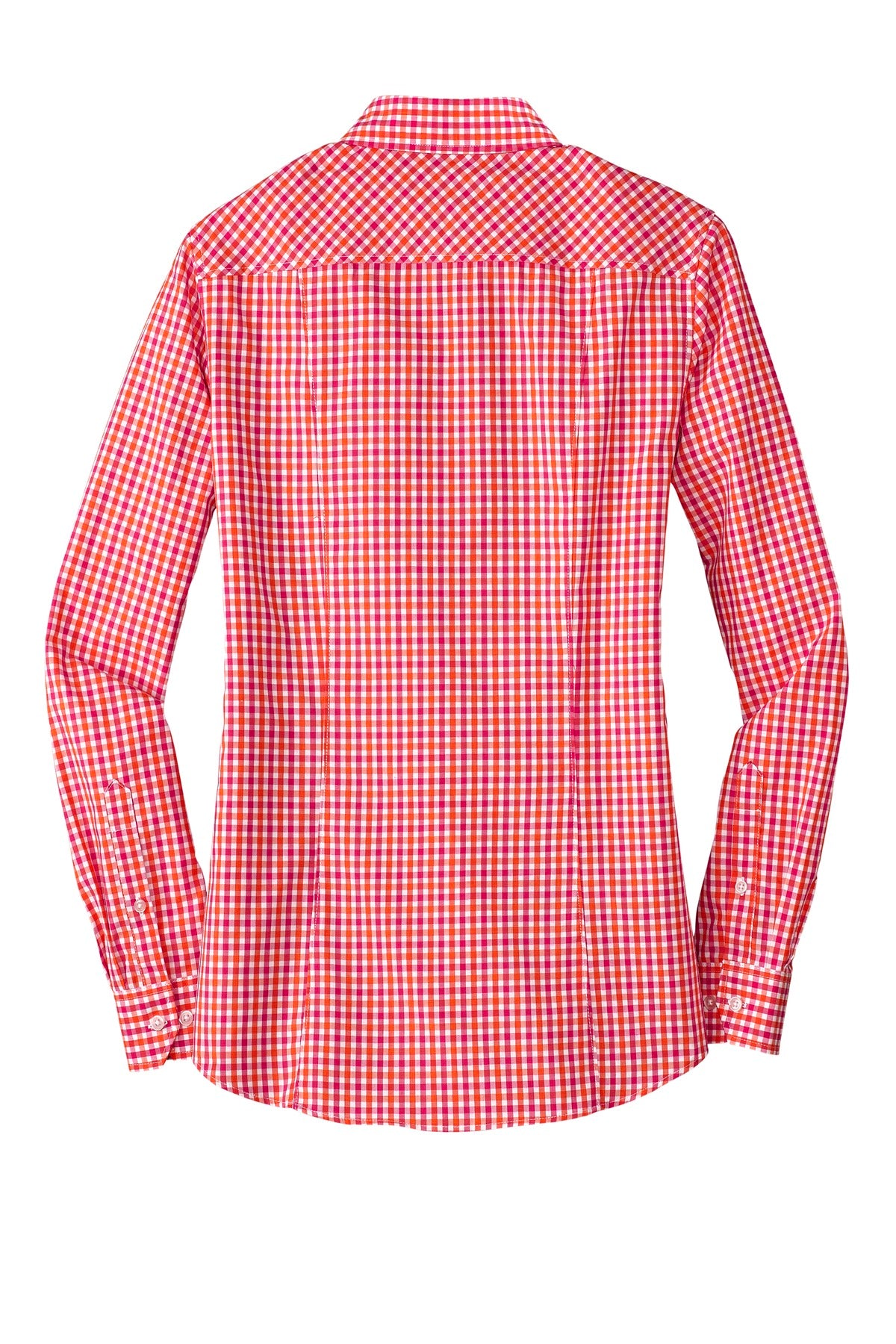 Port Authority® Ladies Long Sleeve Gingham Easy Care Shirt