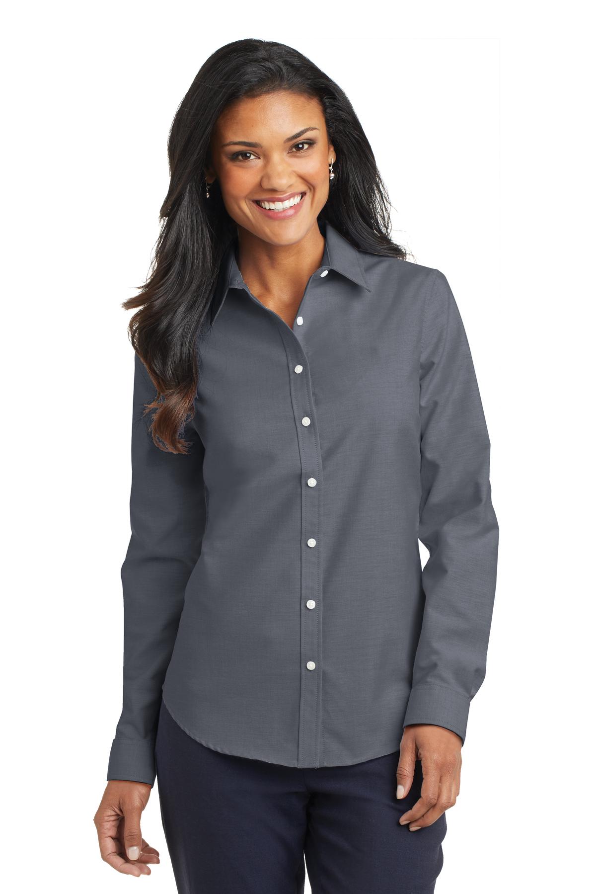Port Authority® Women's SuperPro Oxford Shirt