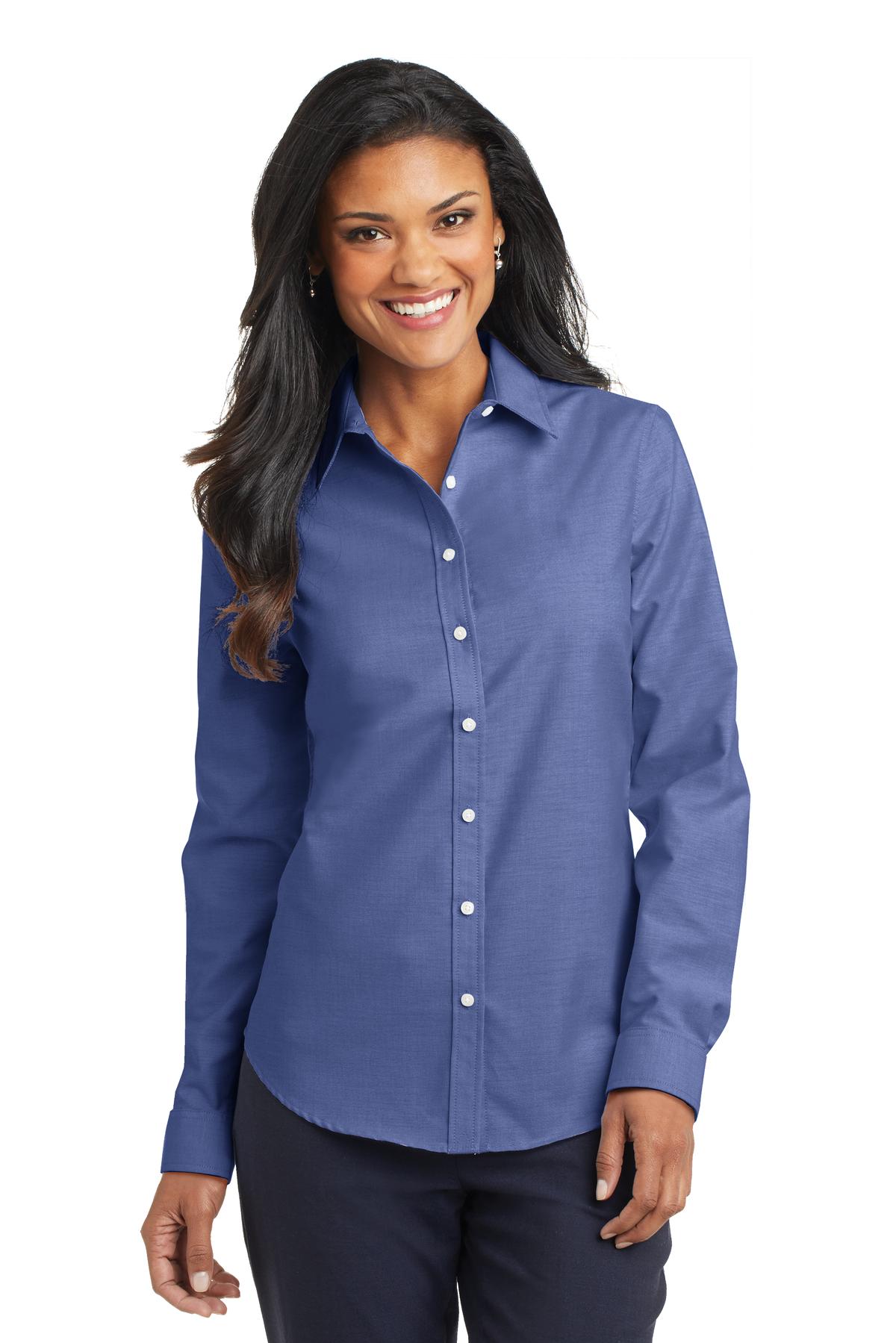 Port Authority® Women's SuperPro Oxford Shirt