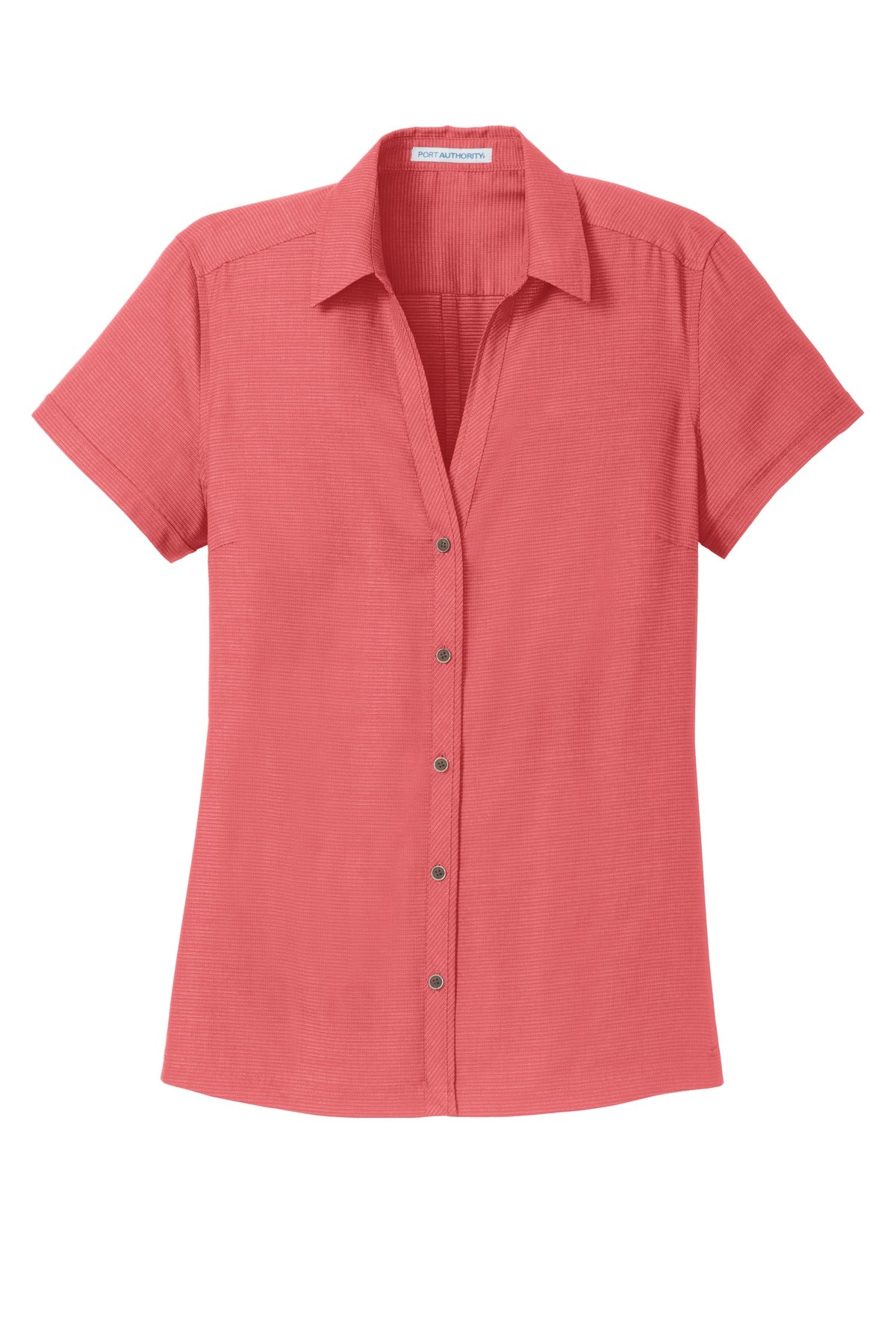 Port Authority® Ladies Textured Camp Shirt