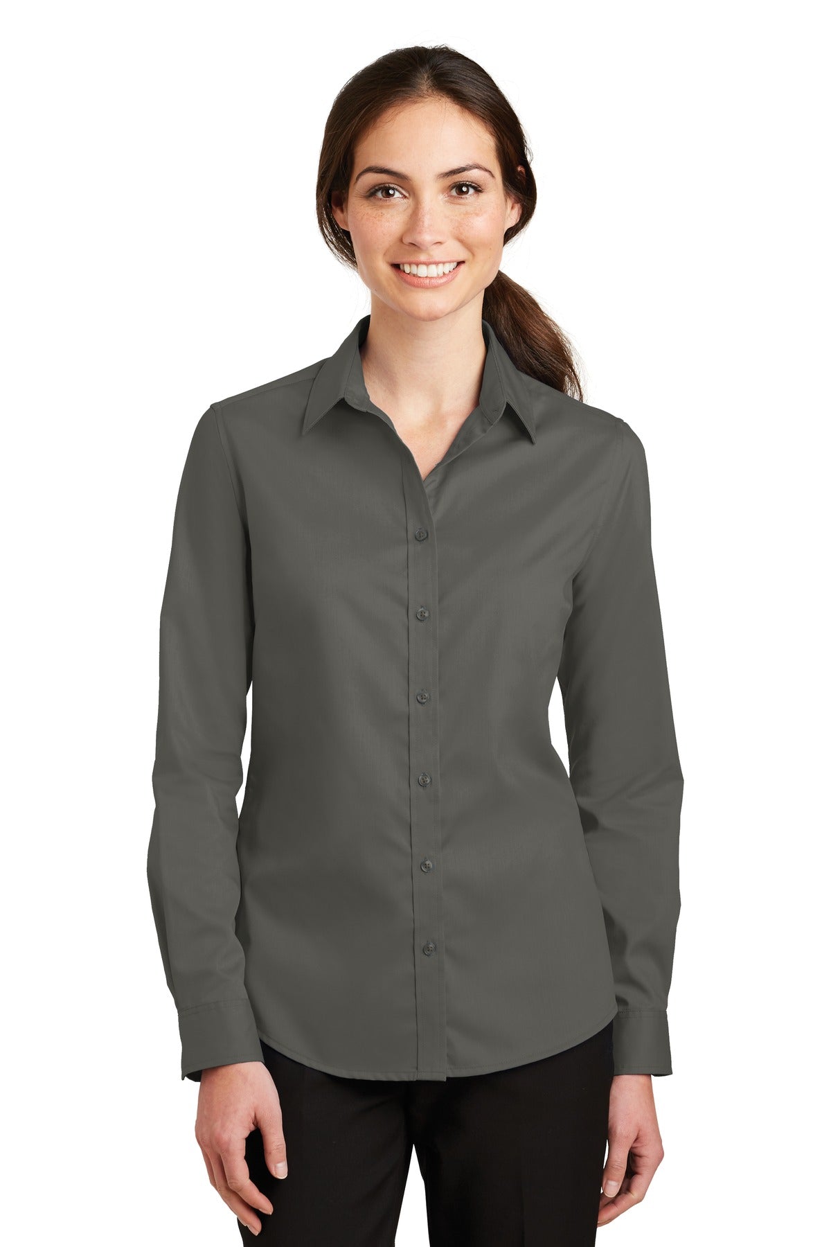 Port Authority® Women's SuperPro Twill Shirt