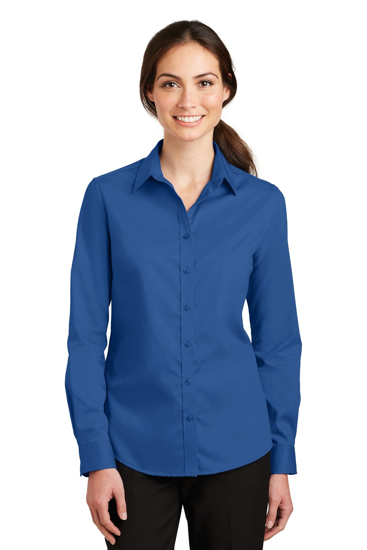 Port Authority® Women's SuperPro Twill Shirt
