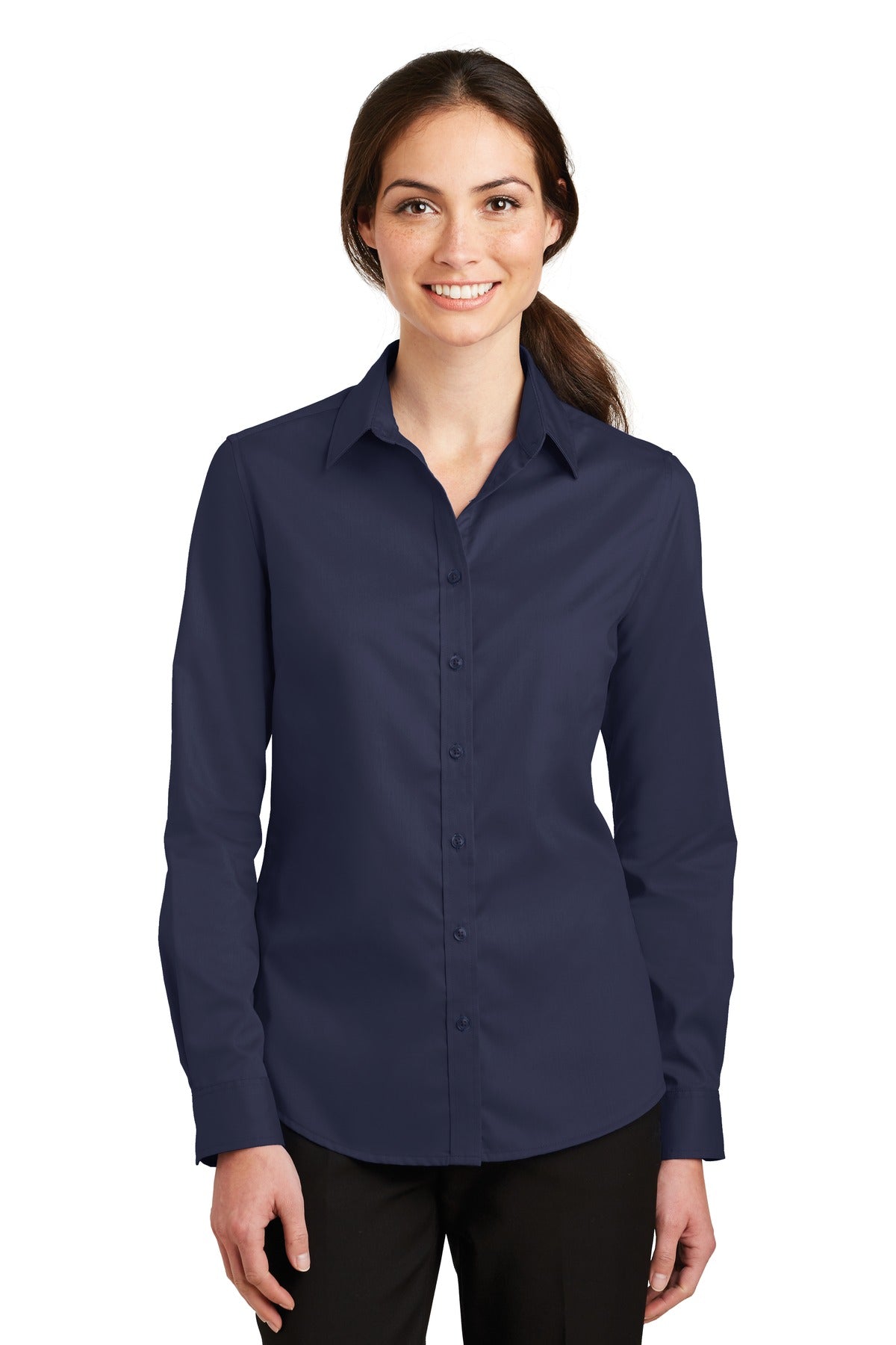 Port Authority® Women's SuperPro Twill Shirt