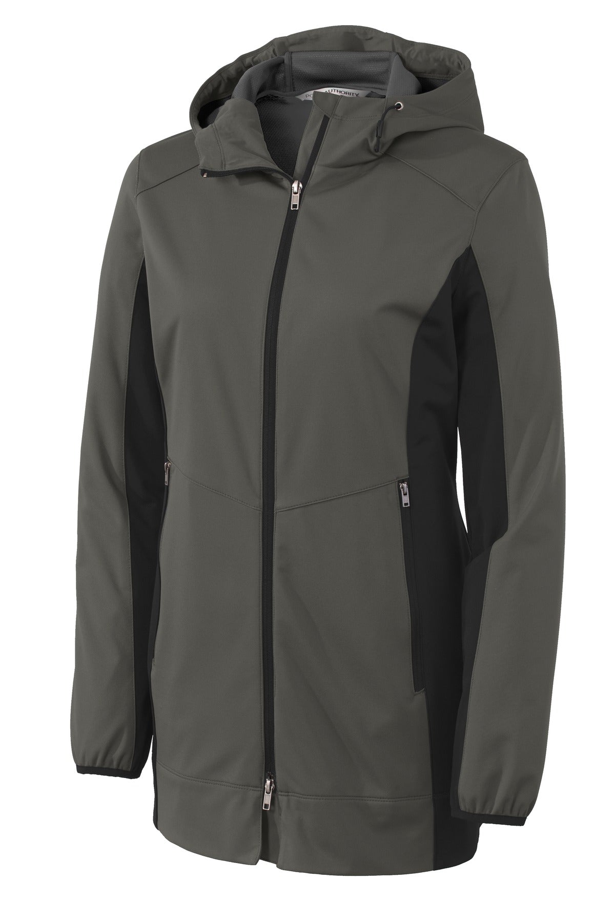 Port Authority® Women's Active Hooded Soft Shell Jacket