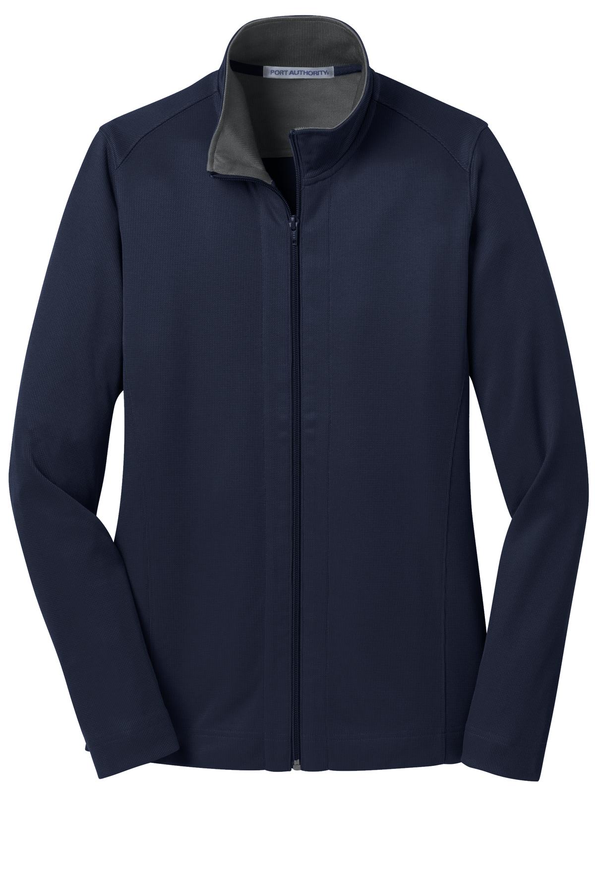 Port Authority® Women's Vertical Texture Full-Zip Jacket