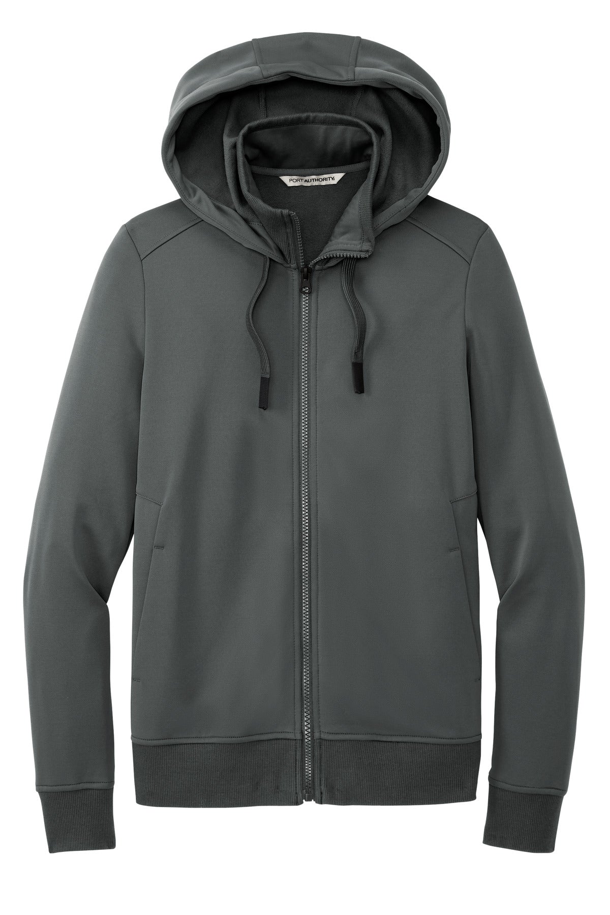 Port Authority® Women's Smooth Fleece Hooded Jacket