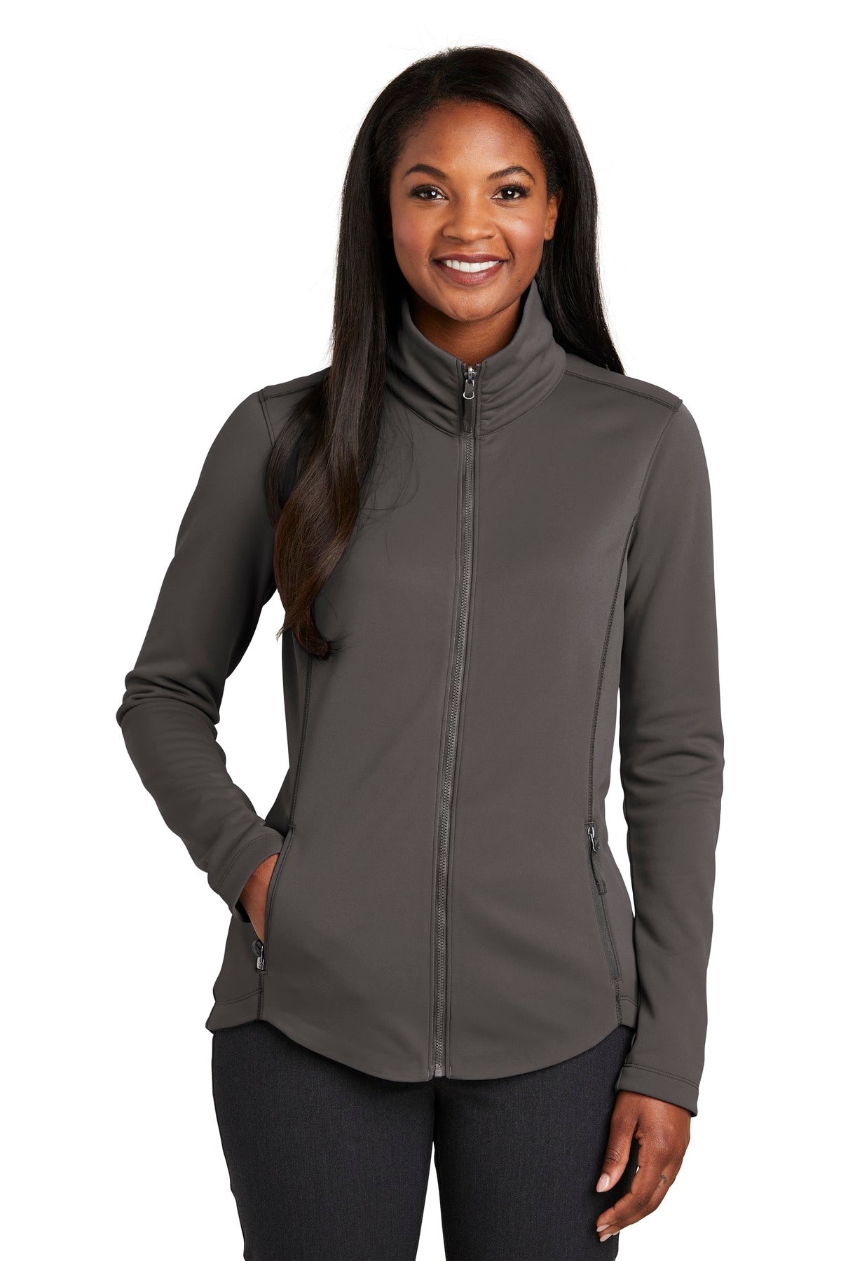 Port Authority® Women's Collective Smooth Fleece Jacket