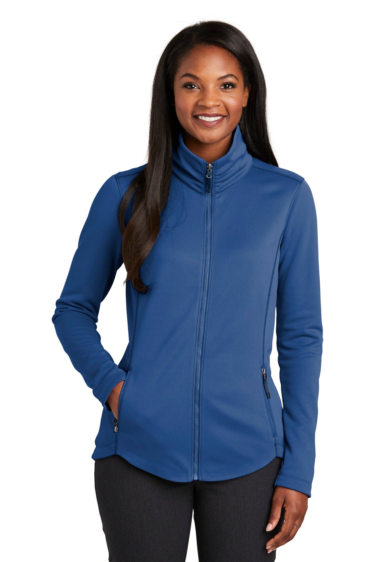 Port Authority® Women's Collective Smooth Fleece Jacket