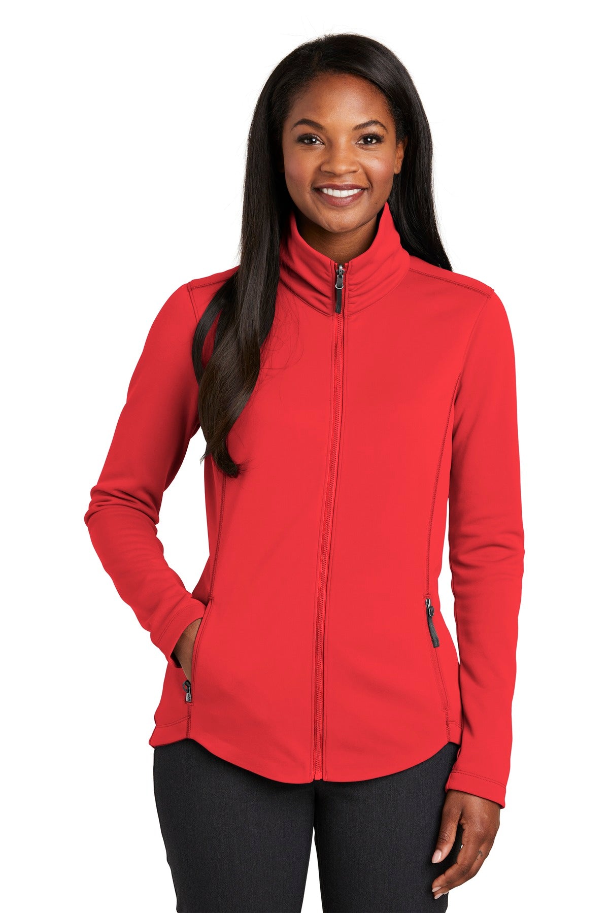 Port Authority® Women's Collective Smooth Fleece Jacket