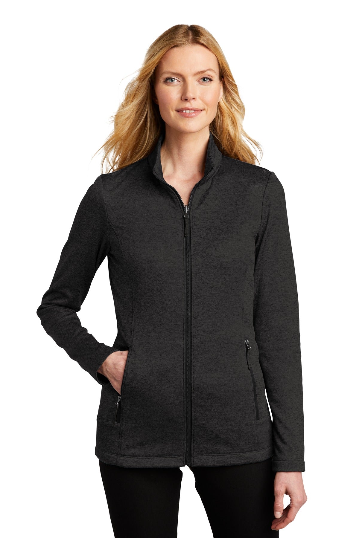Port Authority® Women's Collective Striated Fleece Jacket
