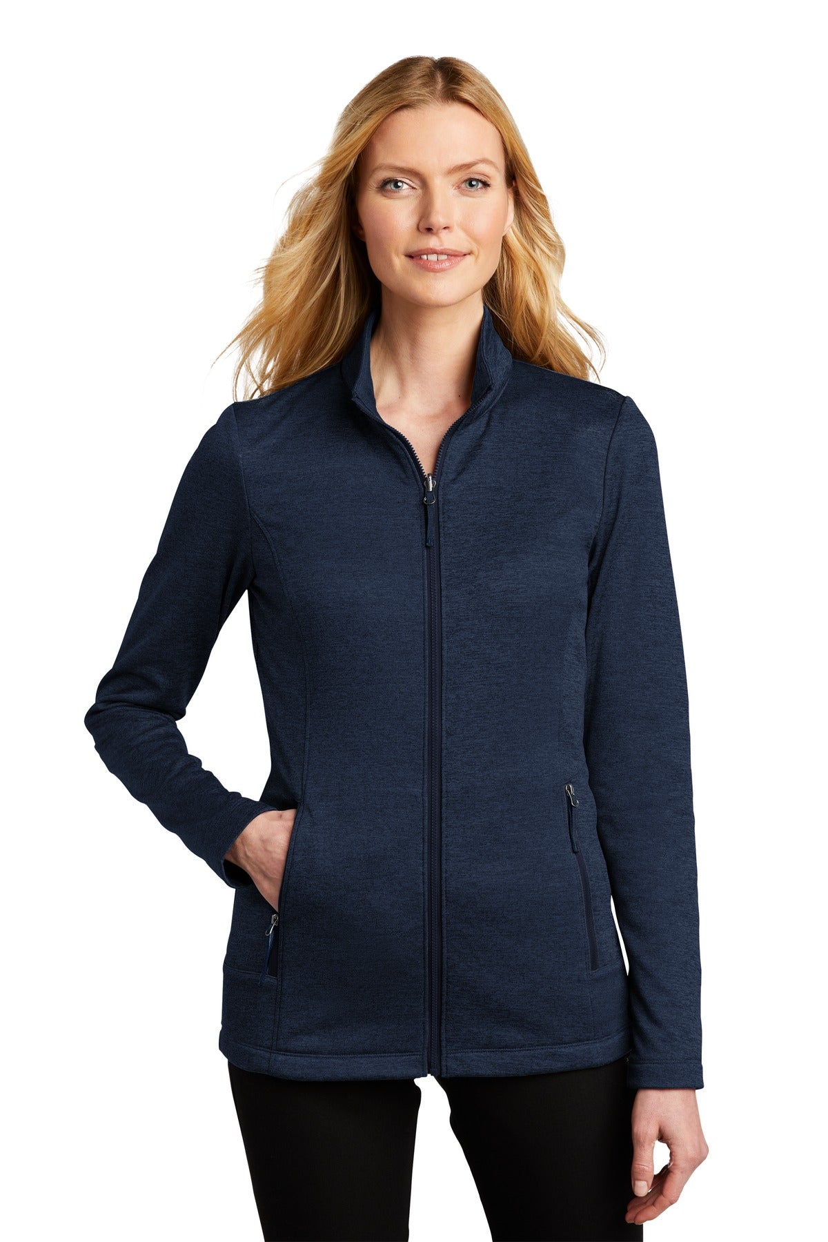 Port Authority® Women's Collective Striated Fleece Jacket
