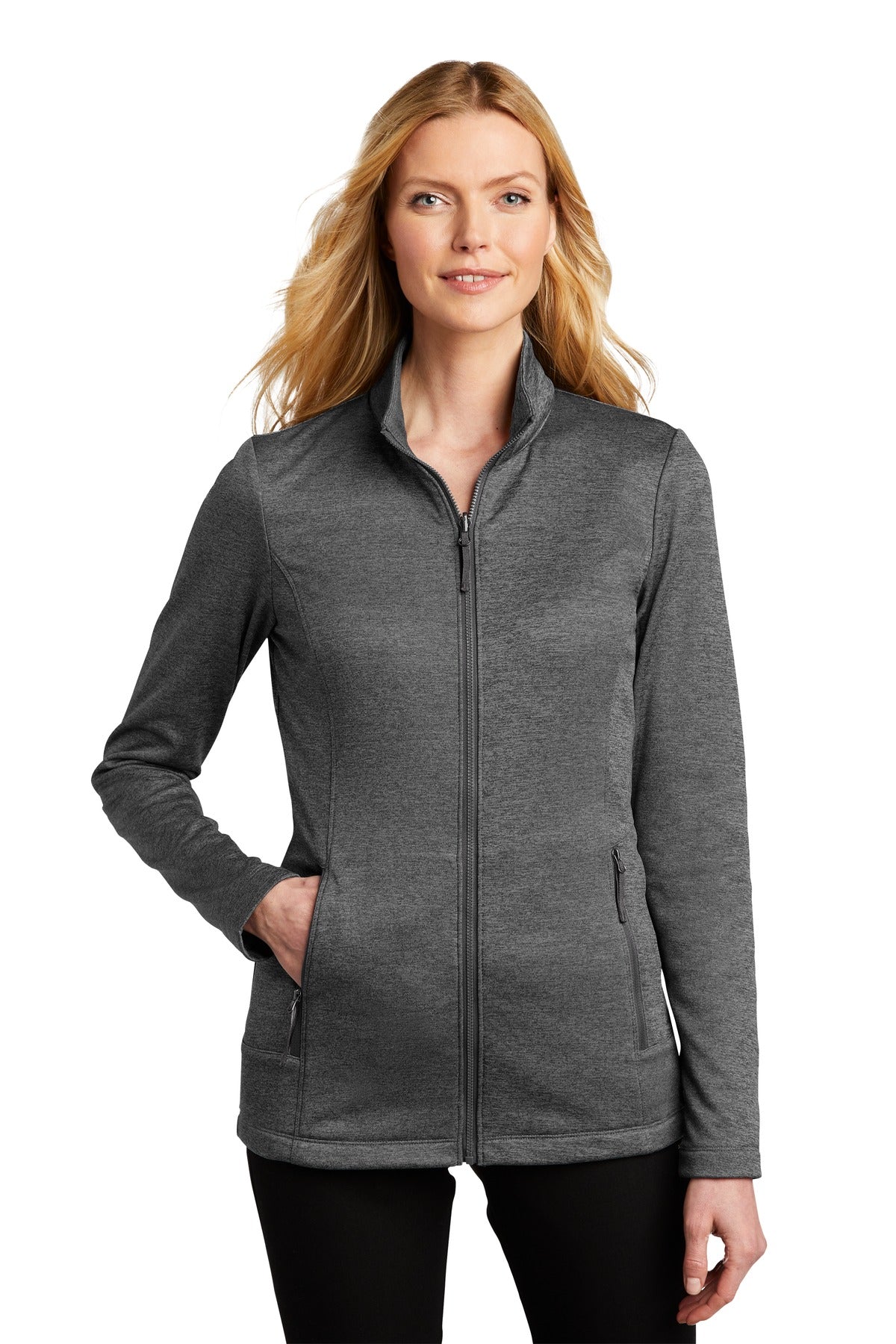 Port Authority® Women's Collective Striated Fleece Jacket