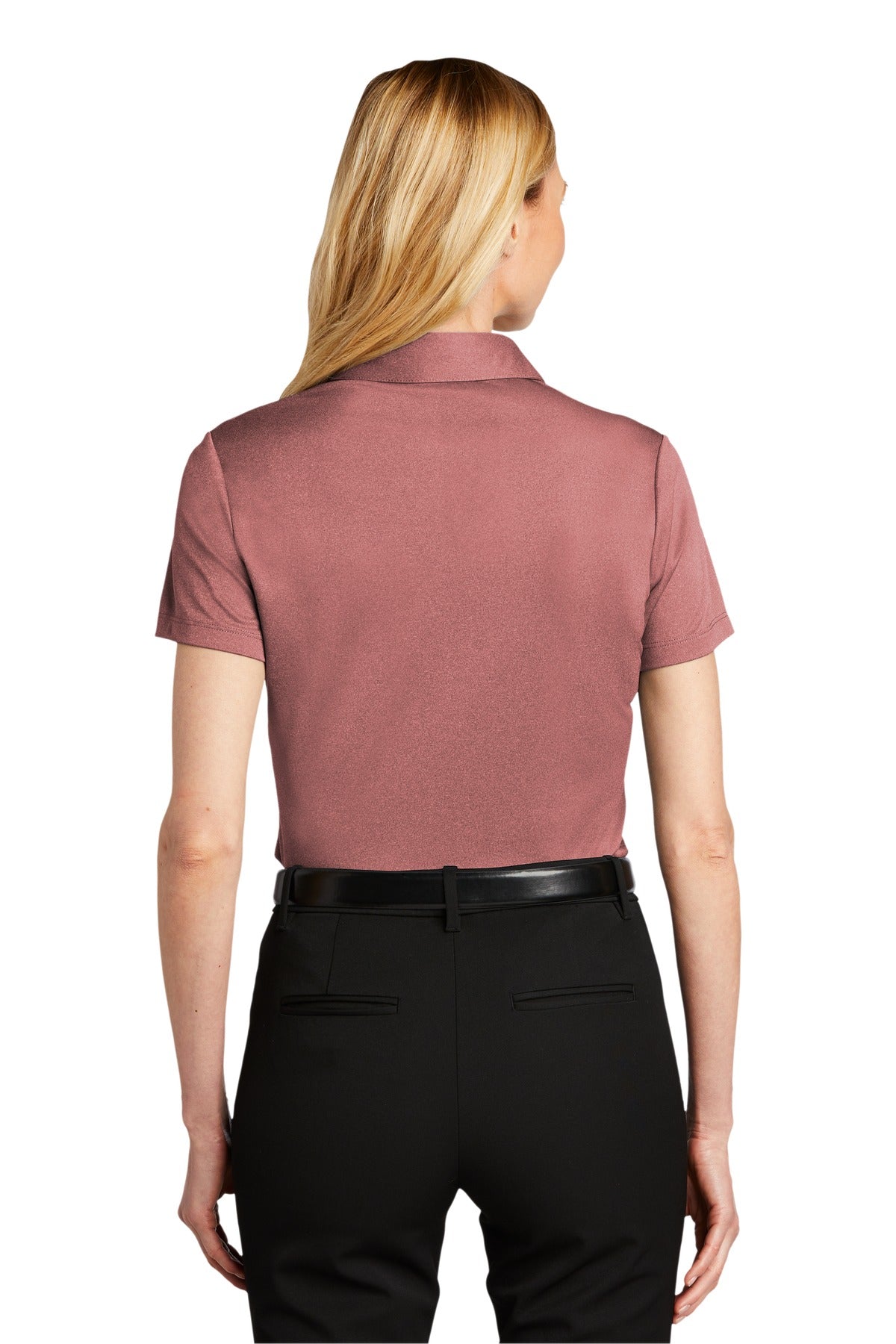 Port Authority® Women's Heathered Silk Touch Performance Polo
