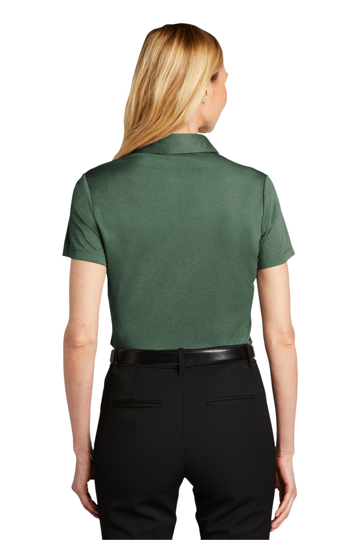Port Authority® Women's Heathered Silk Touch Performance Polo