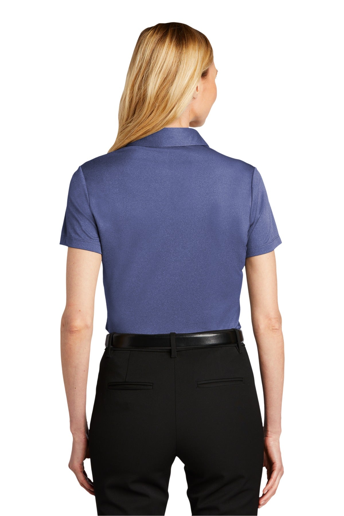 Port Authority® Women's Heathered Silk Touch Performance Polo