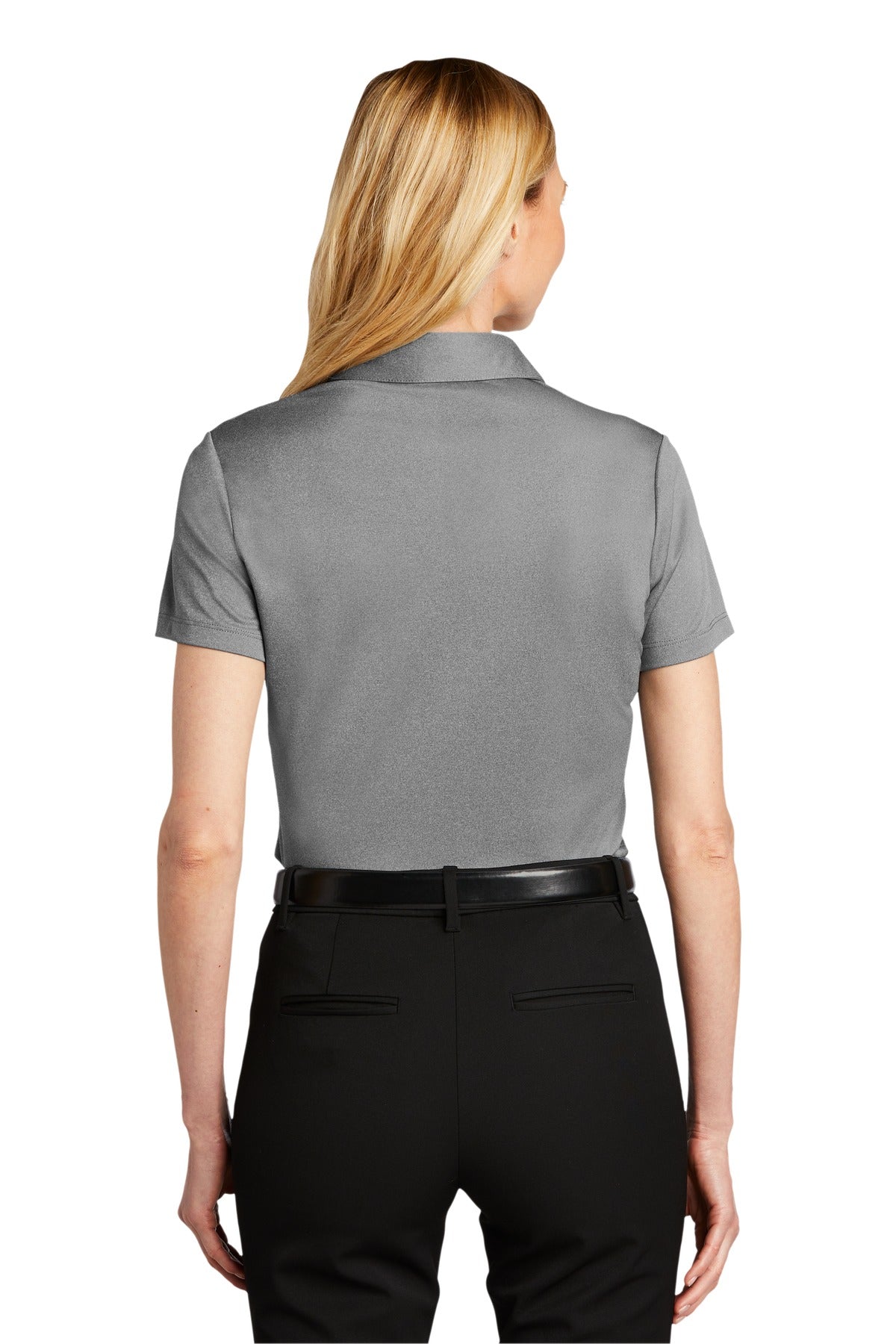 Port Authority® Women's Heathered Silk Touch Performance Polo