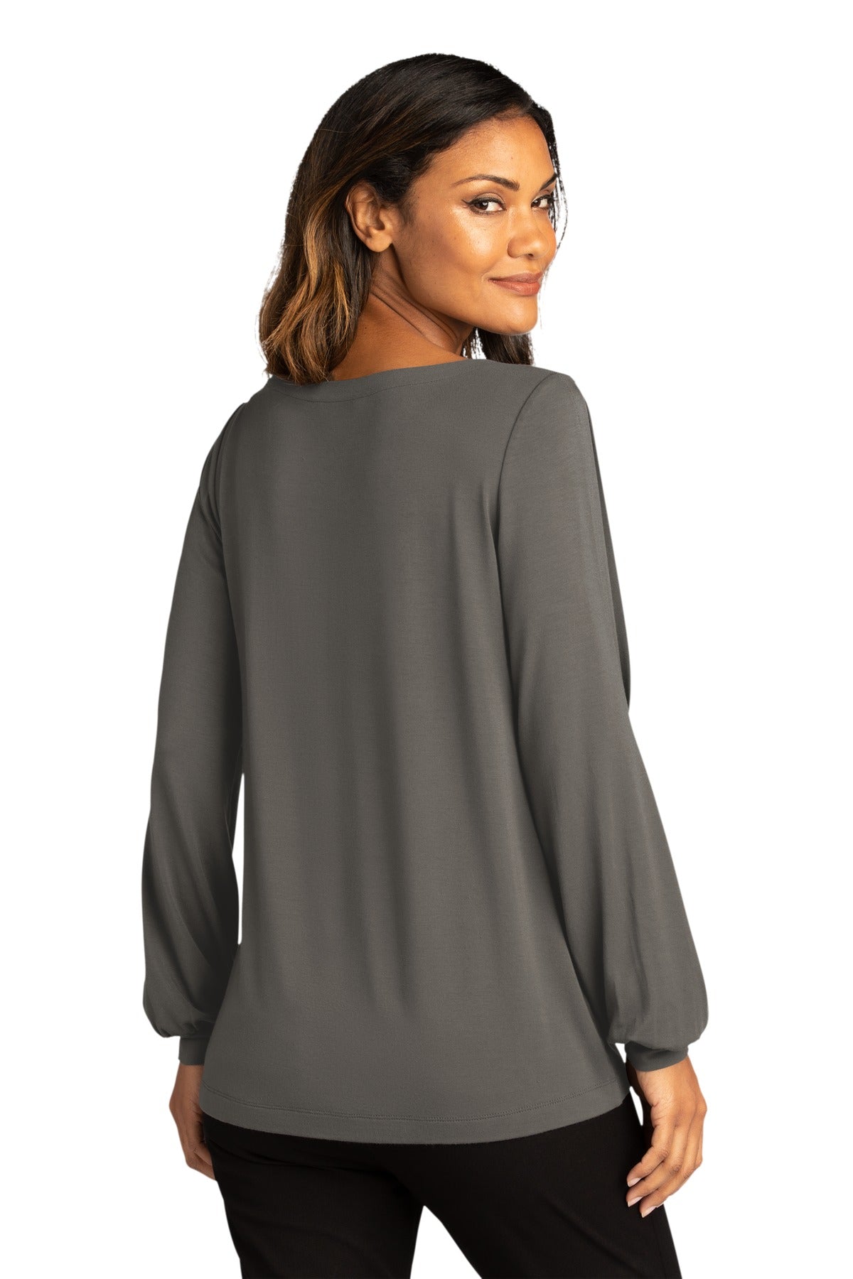 Port Authority® Women's Luxe Knit Jewel Neck Top