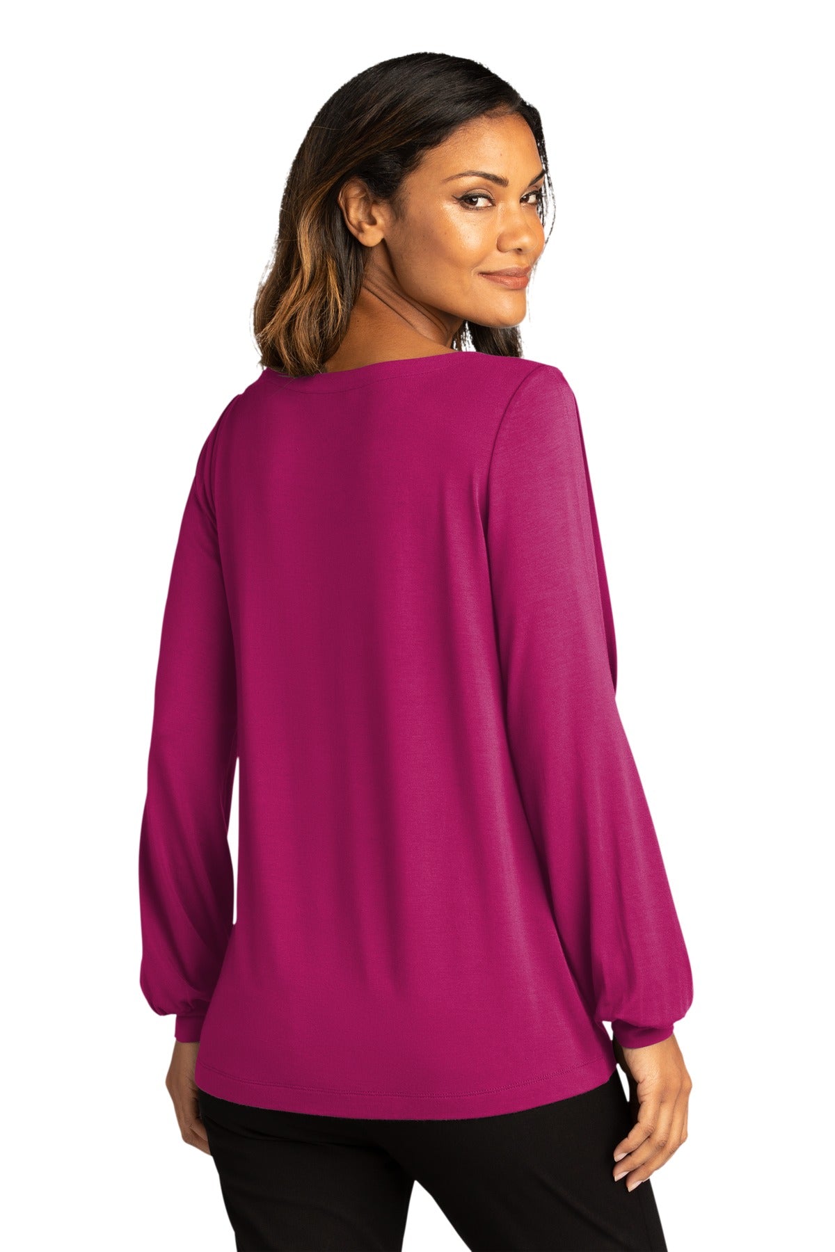 Port Authority® Women's Luxe Knit Jewel Neck Top