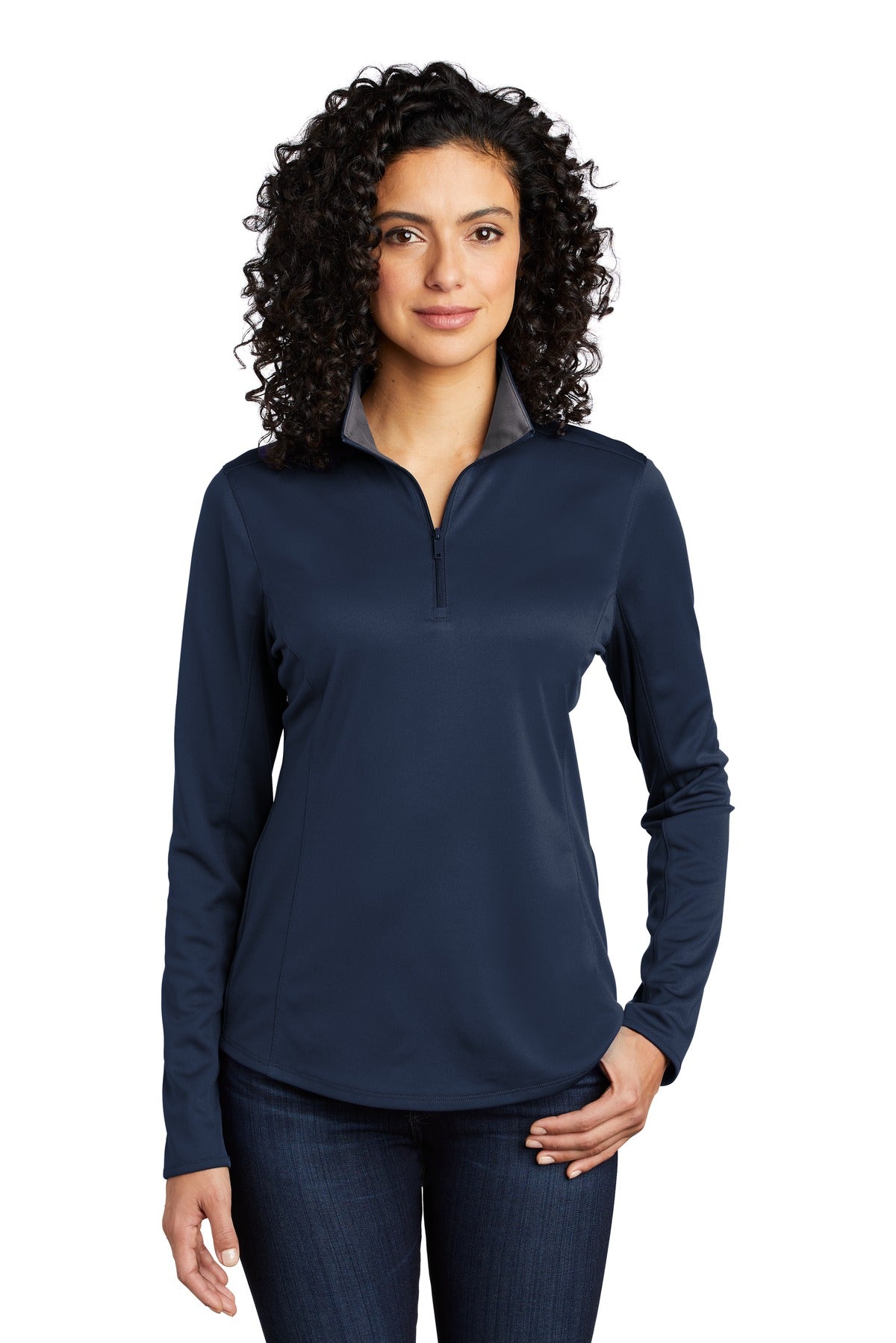 Port Authority® Women's Silk Touch Performance 1/4-Zip