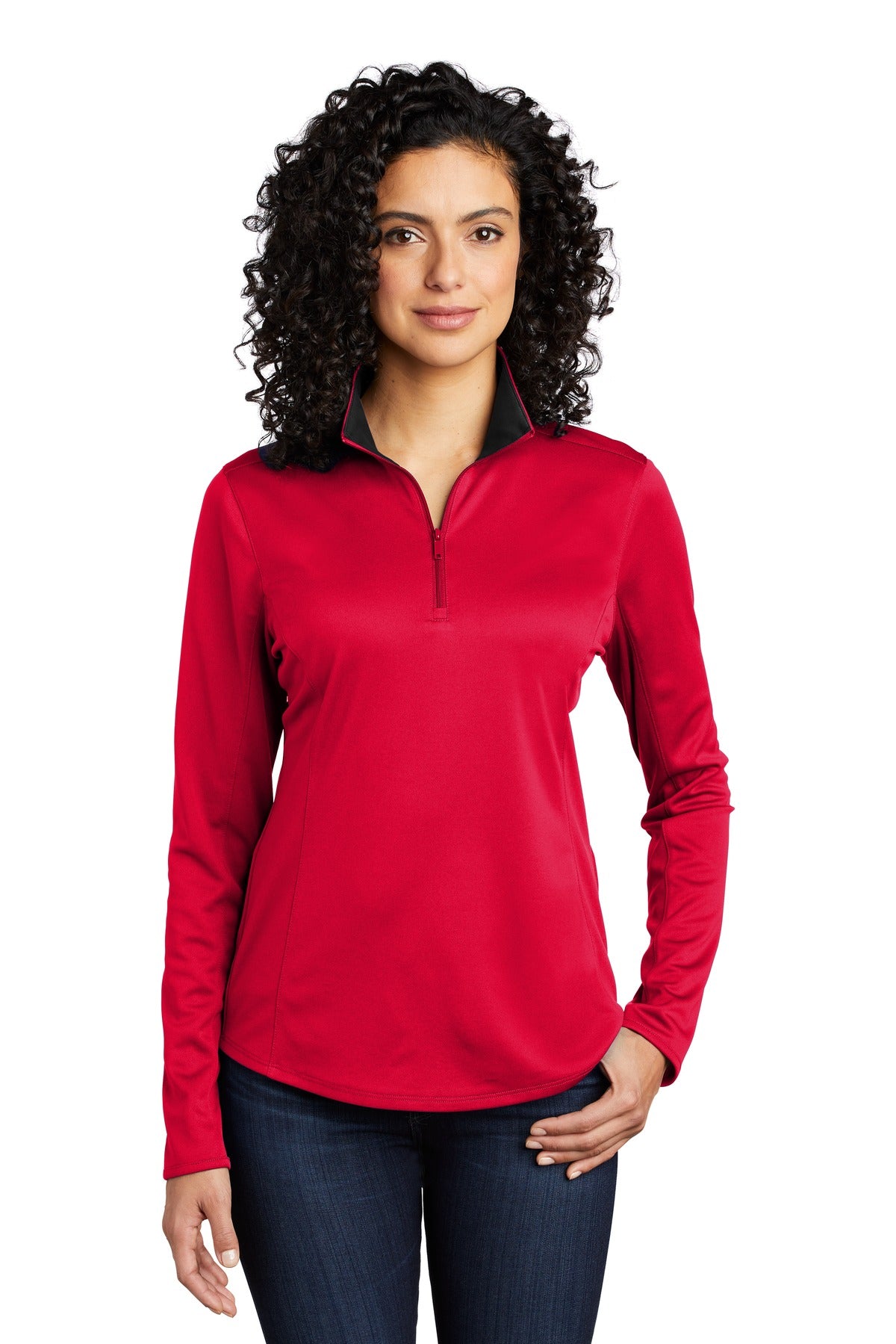 Port Authority® Women's Silk Touch Performance 1/4-Zip