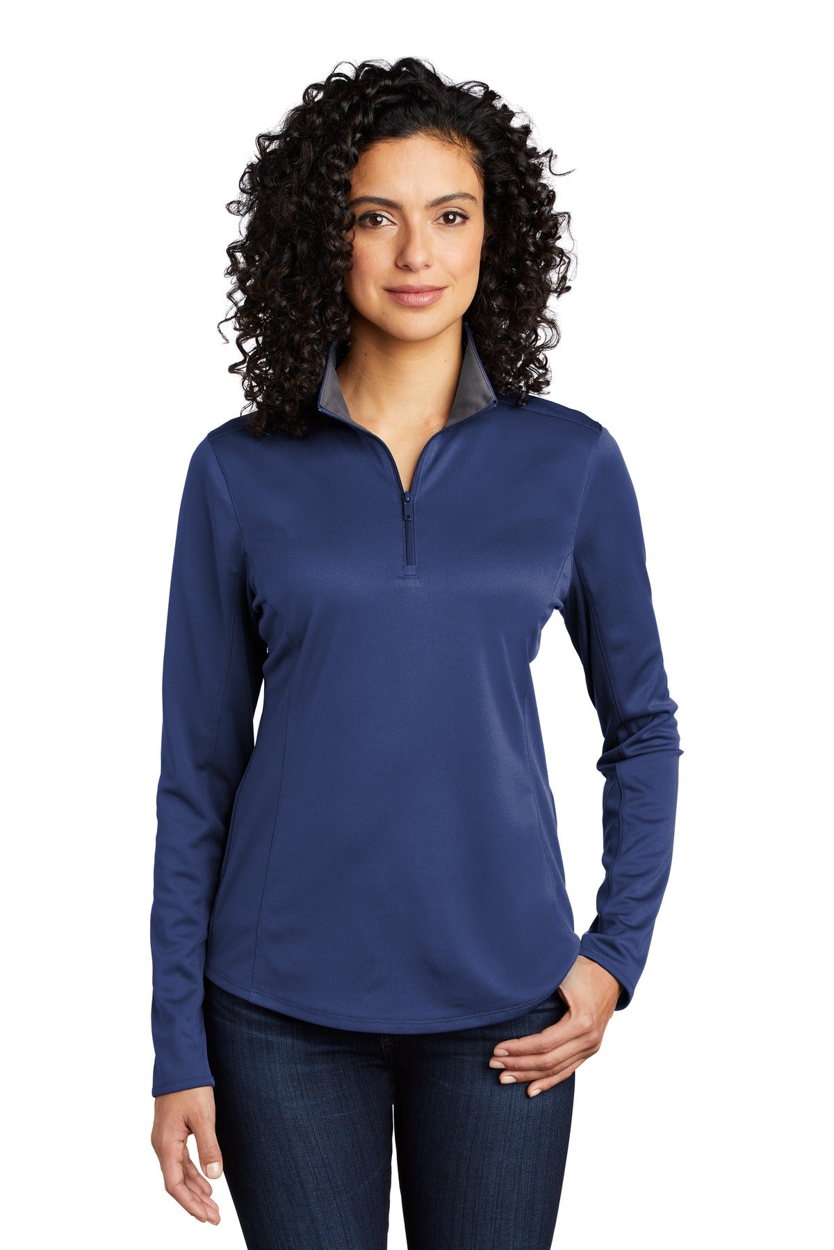 Port Authority® Women's Silk Touch Performance 1/4-Zip