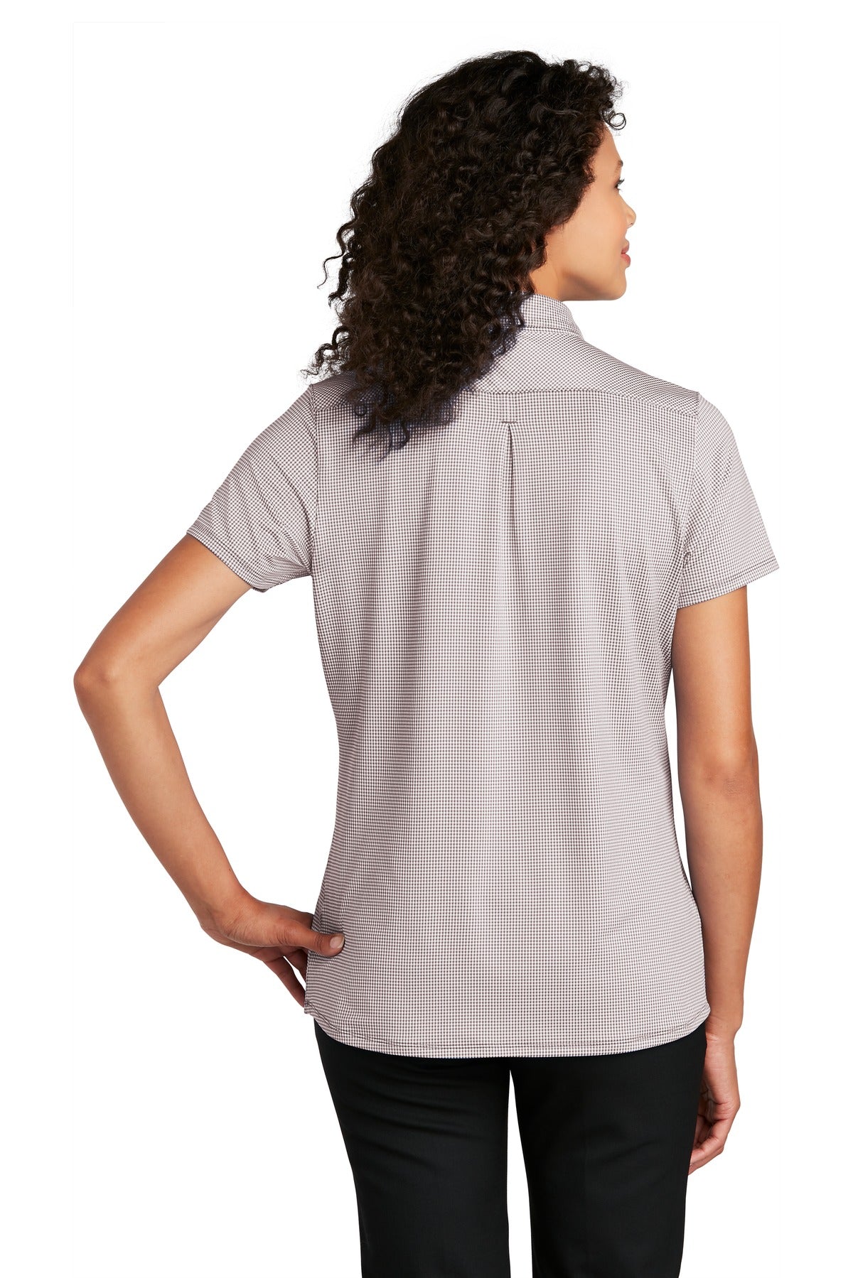 Port Authority® Women's Gingham Polo