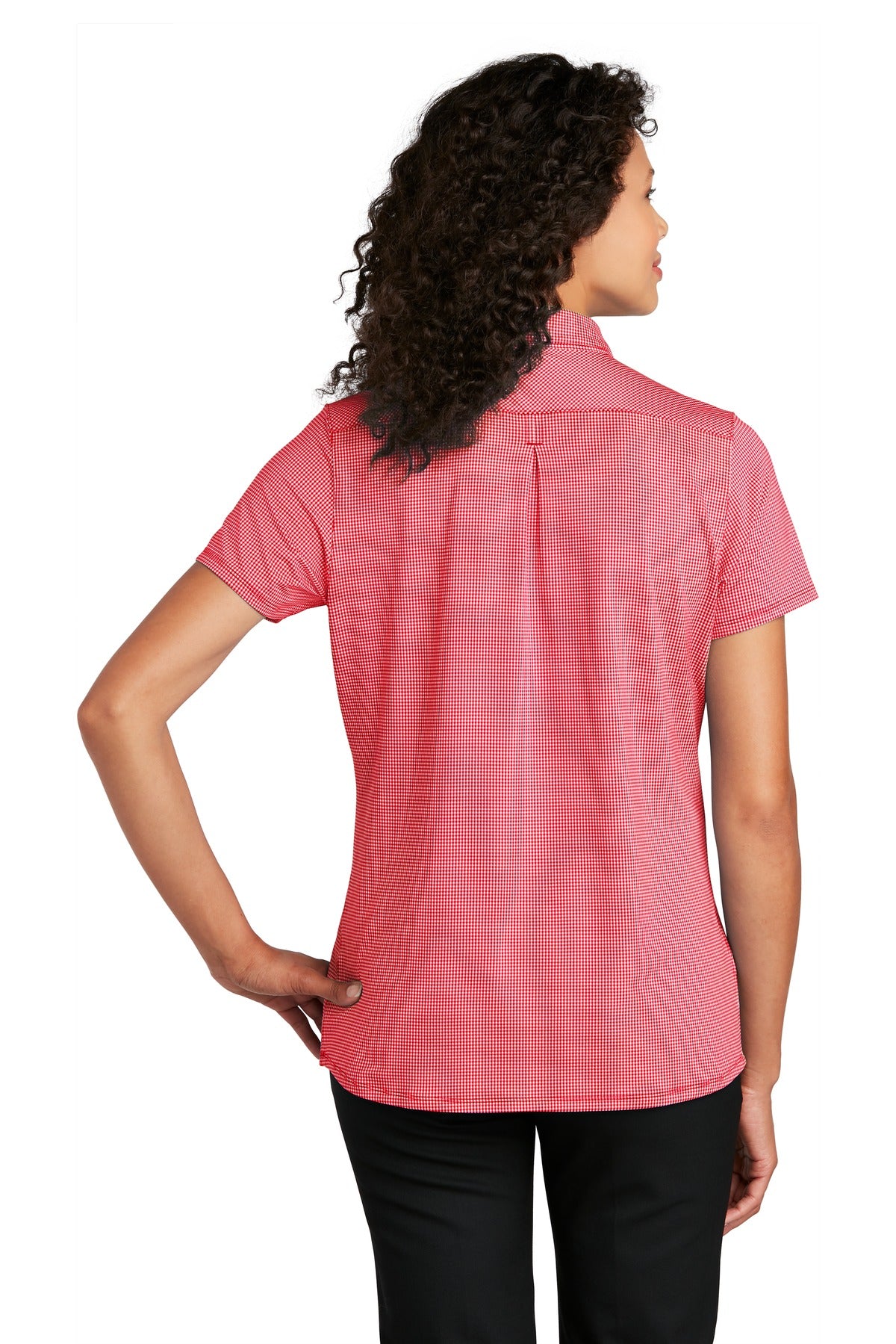 Port Authority® Women's Gingham Polo