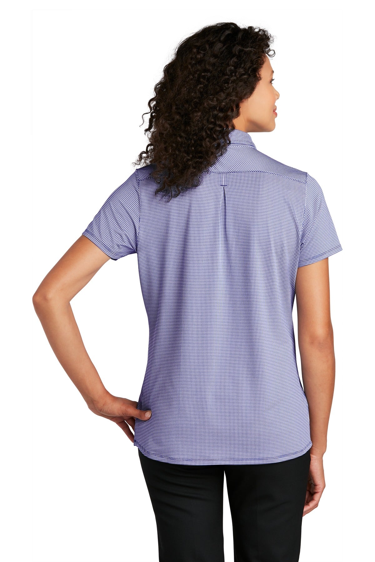Port Authority® Women's Gingham Polo