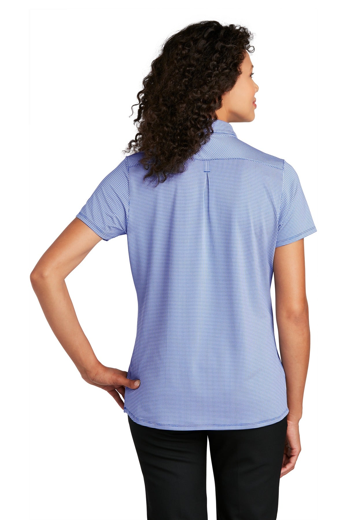 Port Authority® Women's Gingham Polo